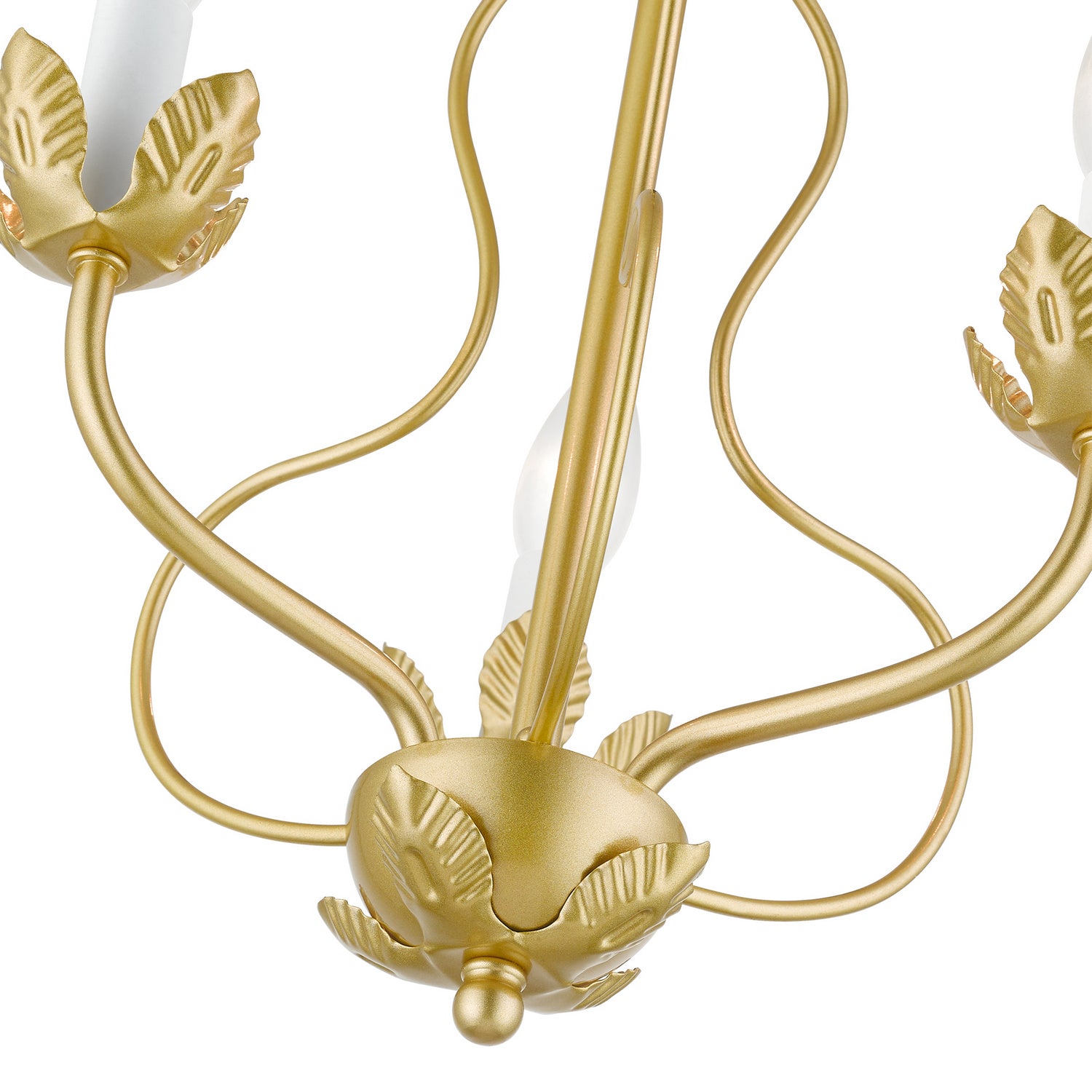 Livex Lighting - 42903-33 - Three Light Chandelier - Katarina - Soft Gold