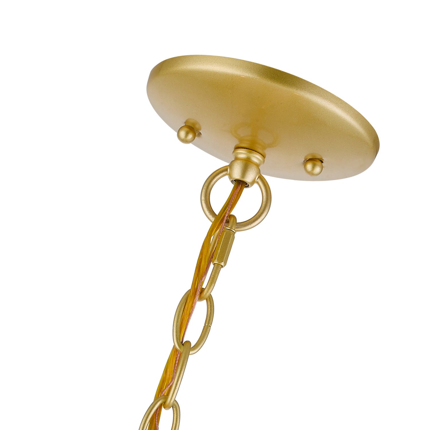 Livex Lighting - 42903-33 - Three Light Chandelier - Katarina - Soft Gold