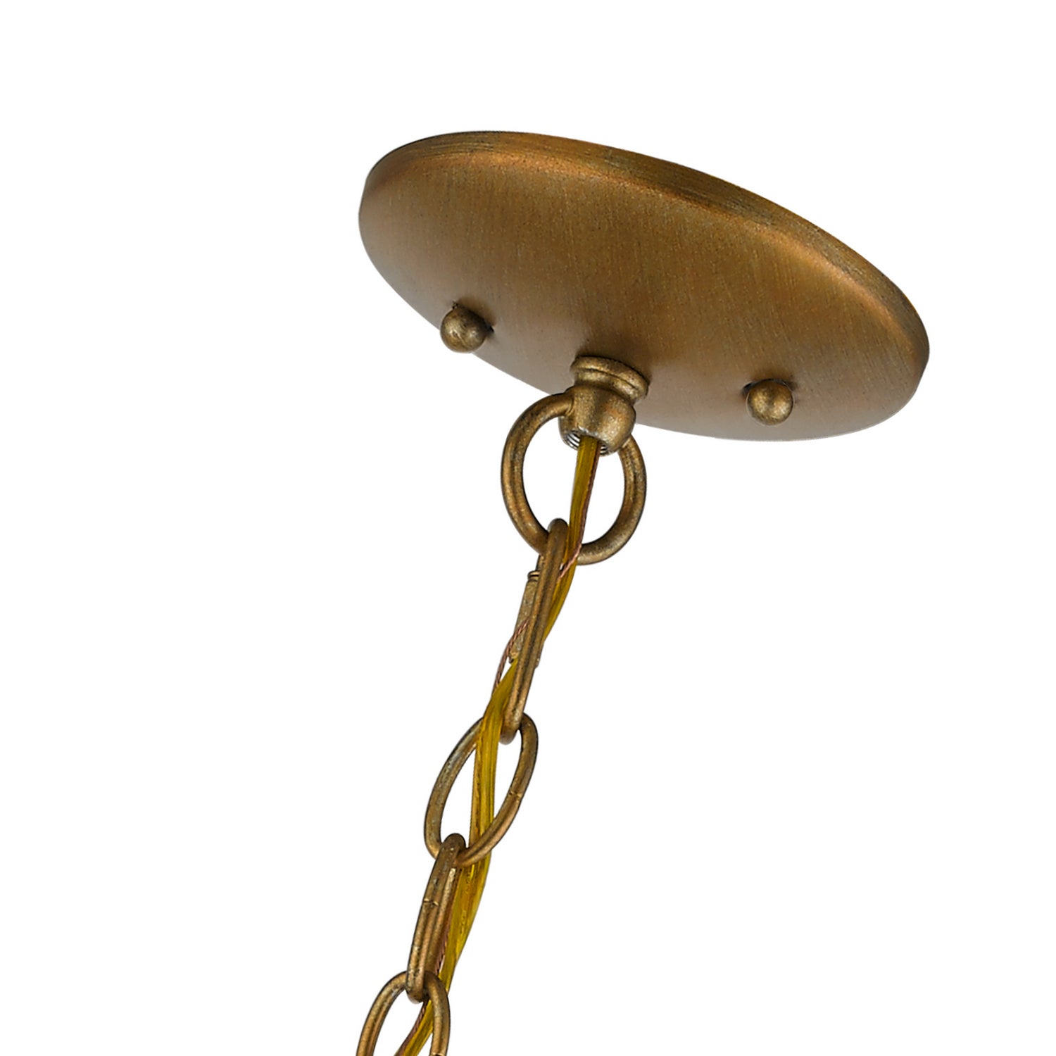 Livex Lighting - 42905-48 - Five Light Chandelier - Katarina - Antique Gold Leaf