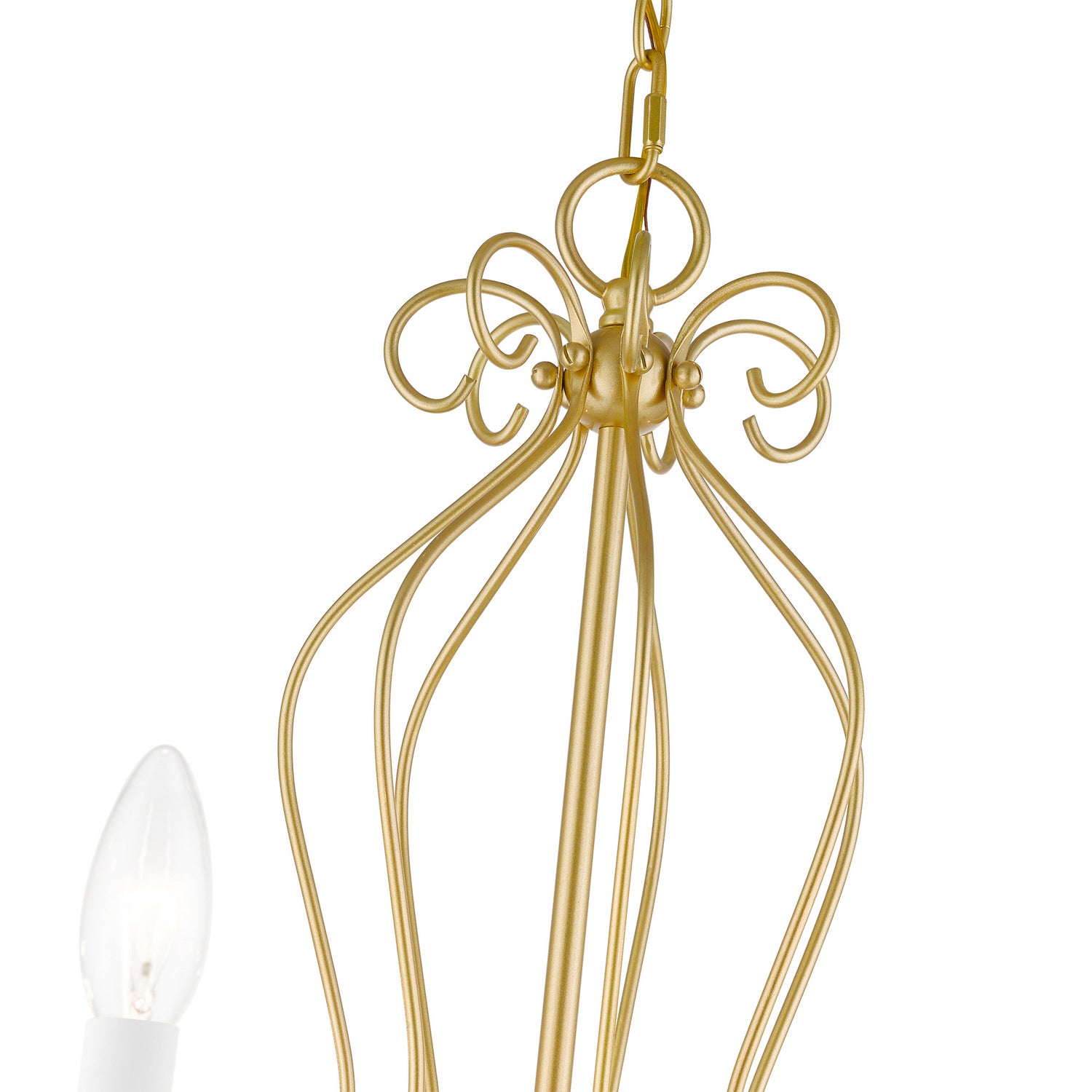 Livex Lighting - 42907-33 - Seven Light Chandelier - Katarina - Soft Gold