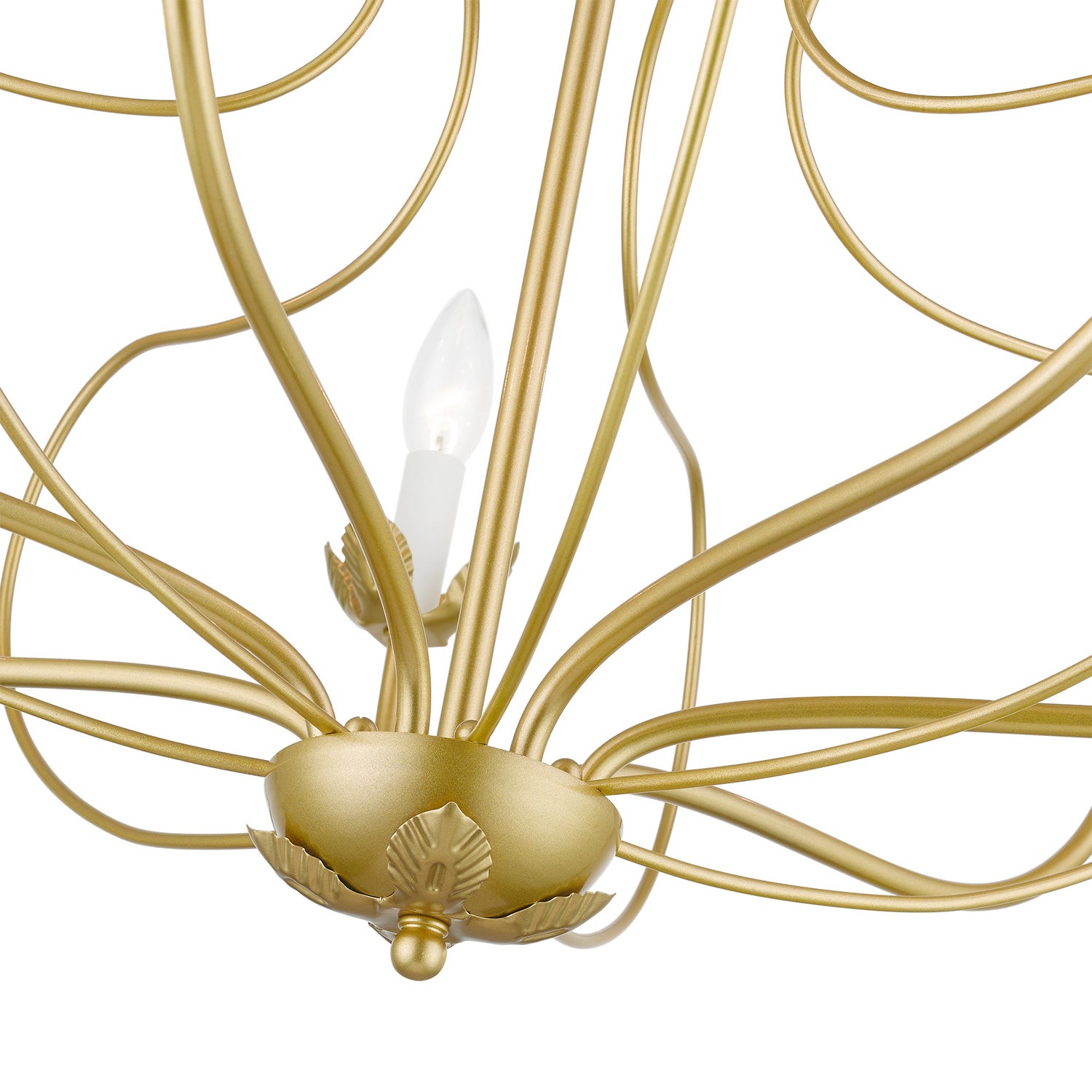 Livex Lighting - 42907-33 - Seven Light Chandelier - Katarina - Soft Gold