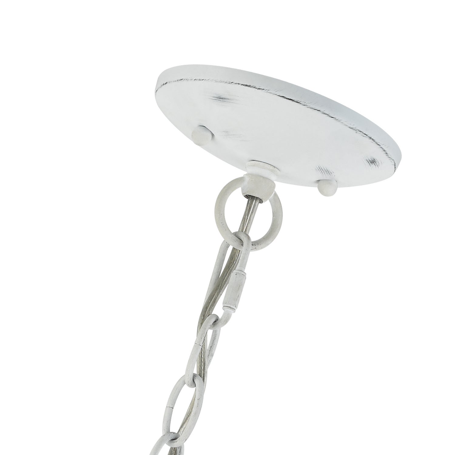 Livex Lighting - 42907-60 - Seven Light Chandelier - Katarina - Antique White w/ Antique Brasss