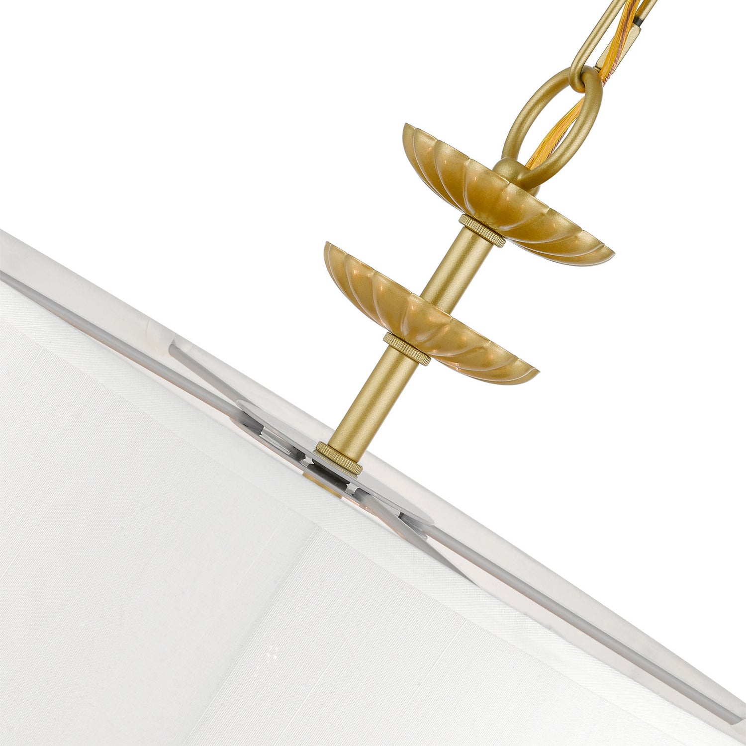 Livex Lighting - 42983-33 - Three Light Pendant - Brookdale - Soft Gold