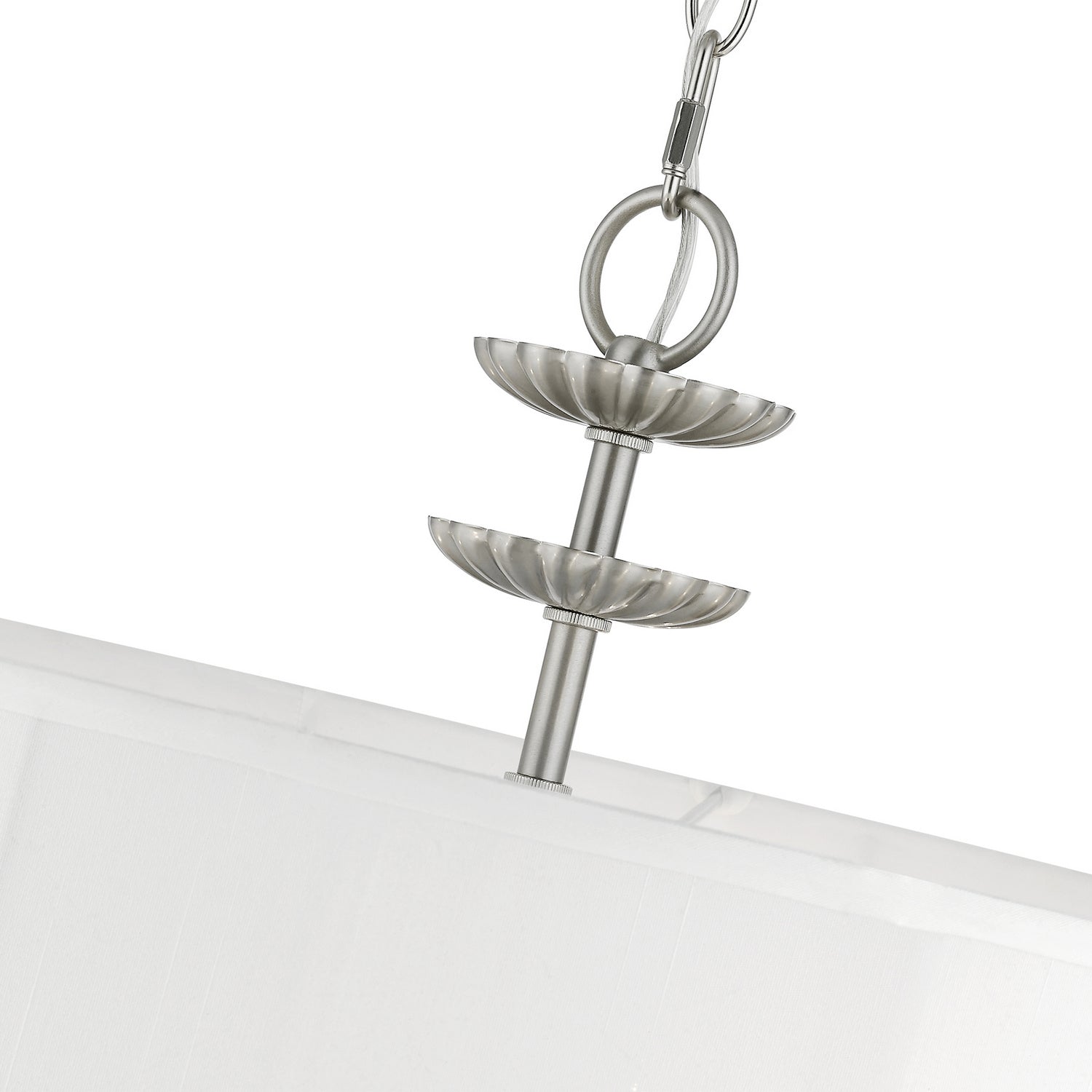 Livex Lighting - 42985-91 - Five Light Pendant - Brookdale - Brushed Nickel