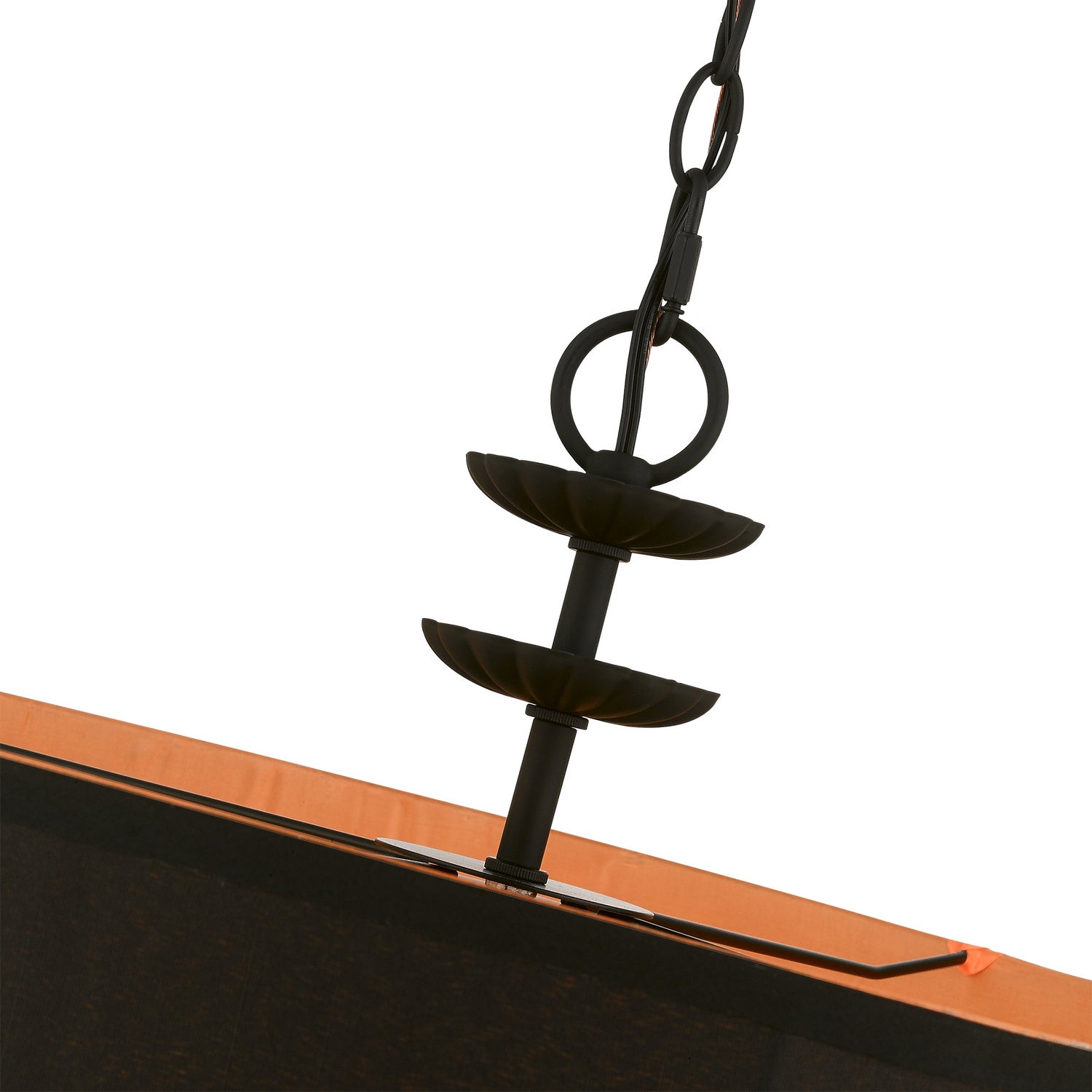 Livex Lighting - 45125-04 - Five Light Pendant - Winchester - Black
