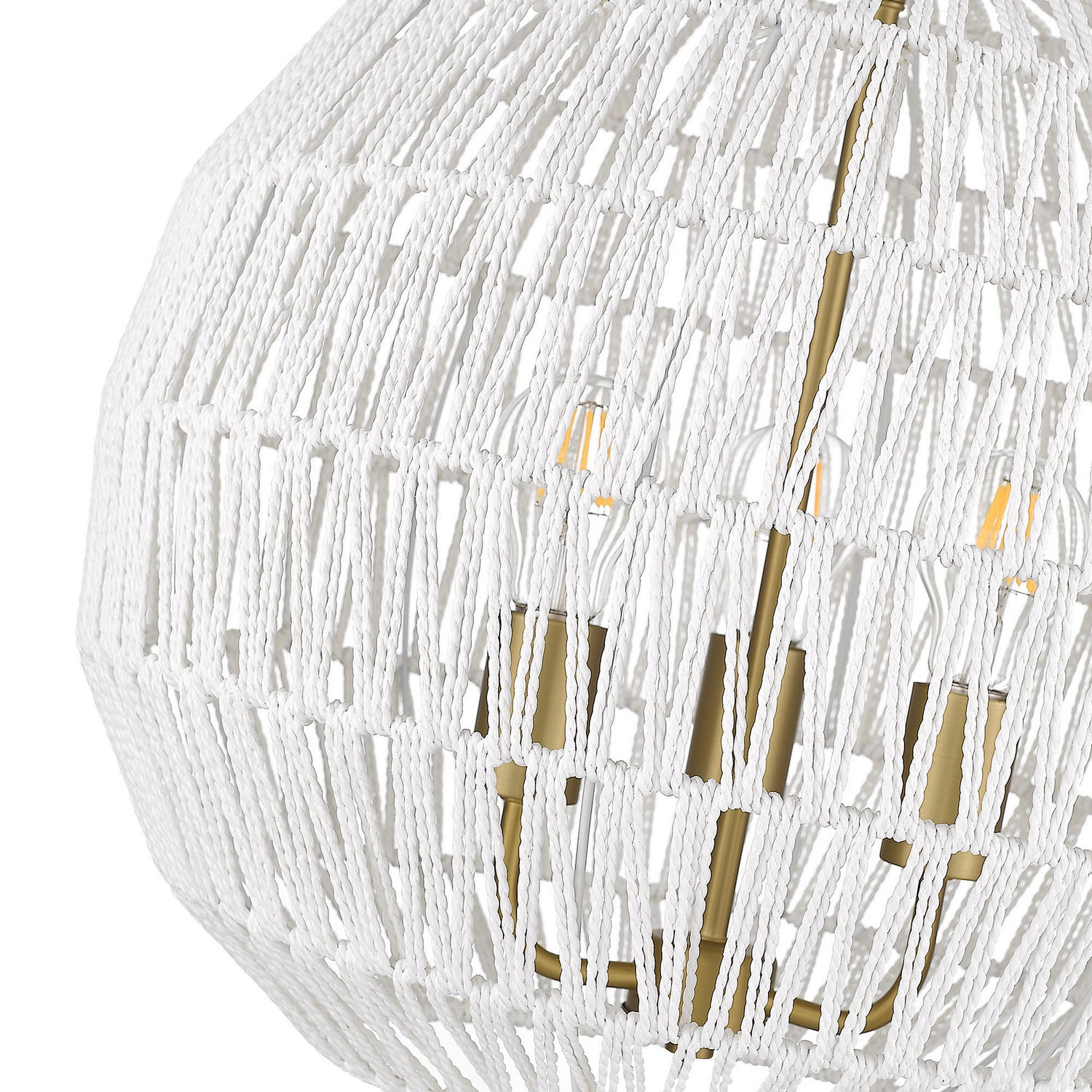 Golden - 6933-3P BCB-WR - Three Light Pendant - Florence - Brushed Champagne Bronze