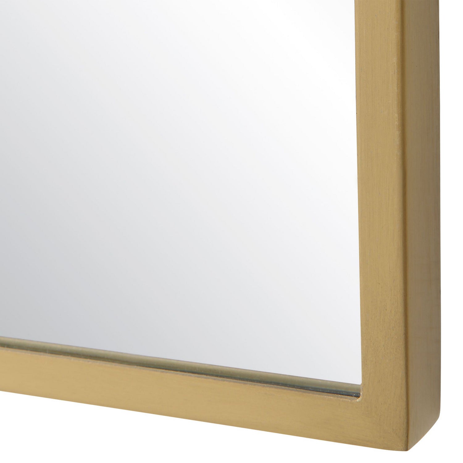 Uttermost - 09748 - Mirror - Caddington - Satin Brushed Brass