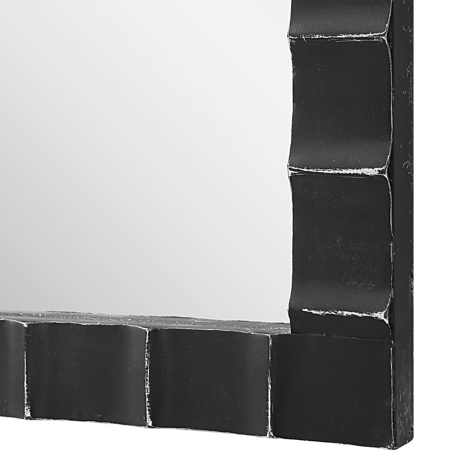 Uttermost - 09780 - Mirror - Dandridge - Matte Black