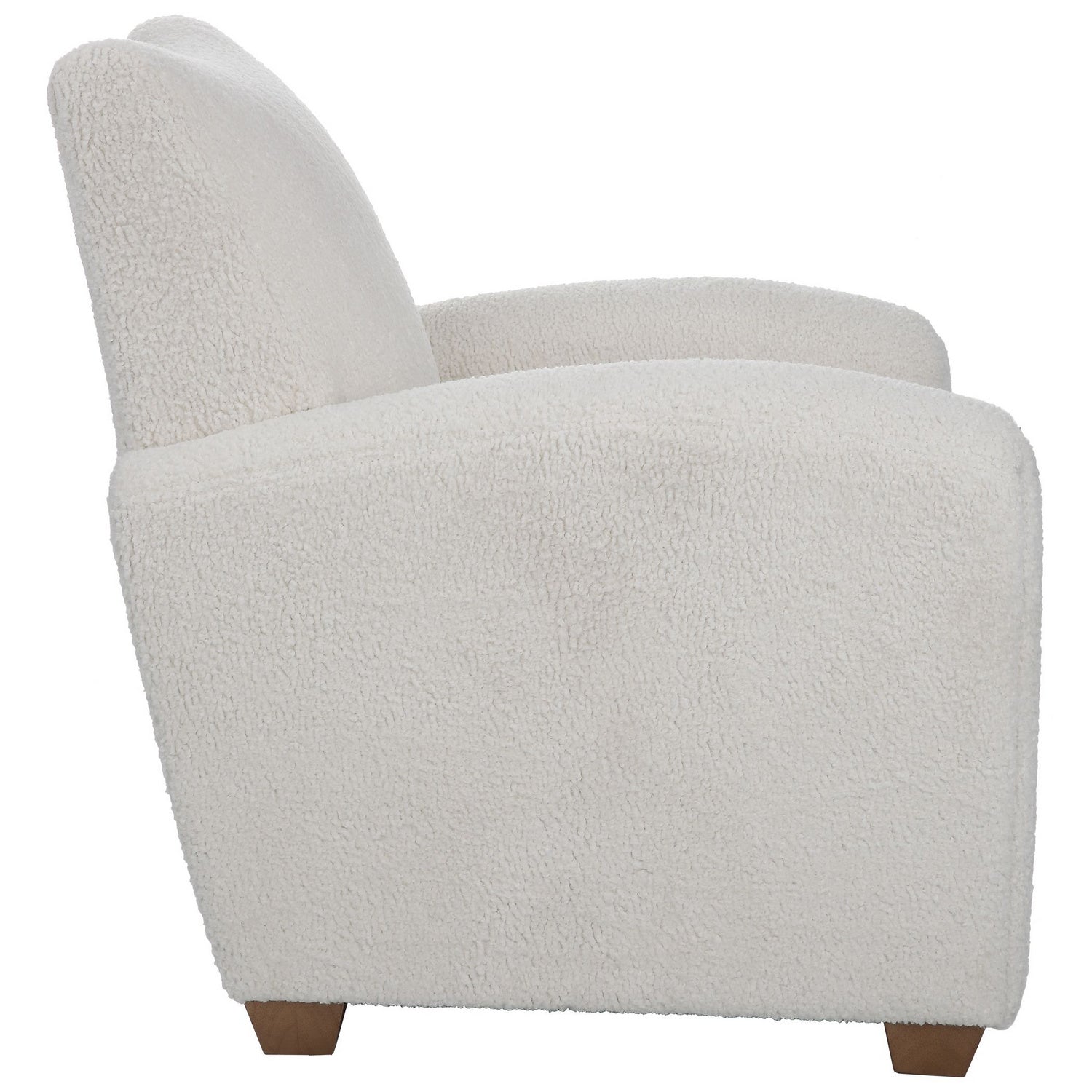 Uttermost - 23682 - Accent Chair - Teddy - White