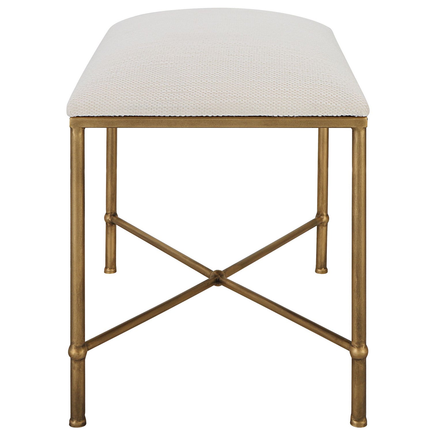 Uttermost - 23689 - Bench - Avenham - Antique Gold