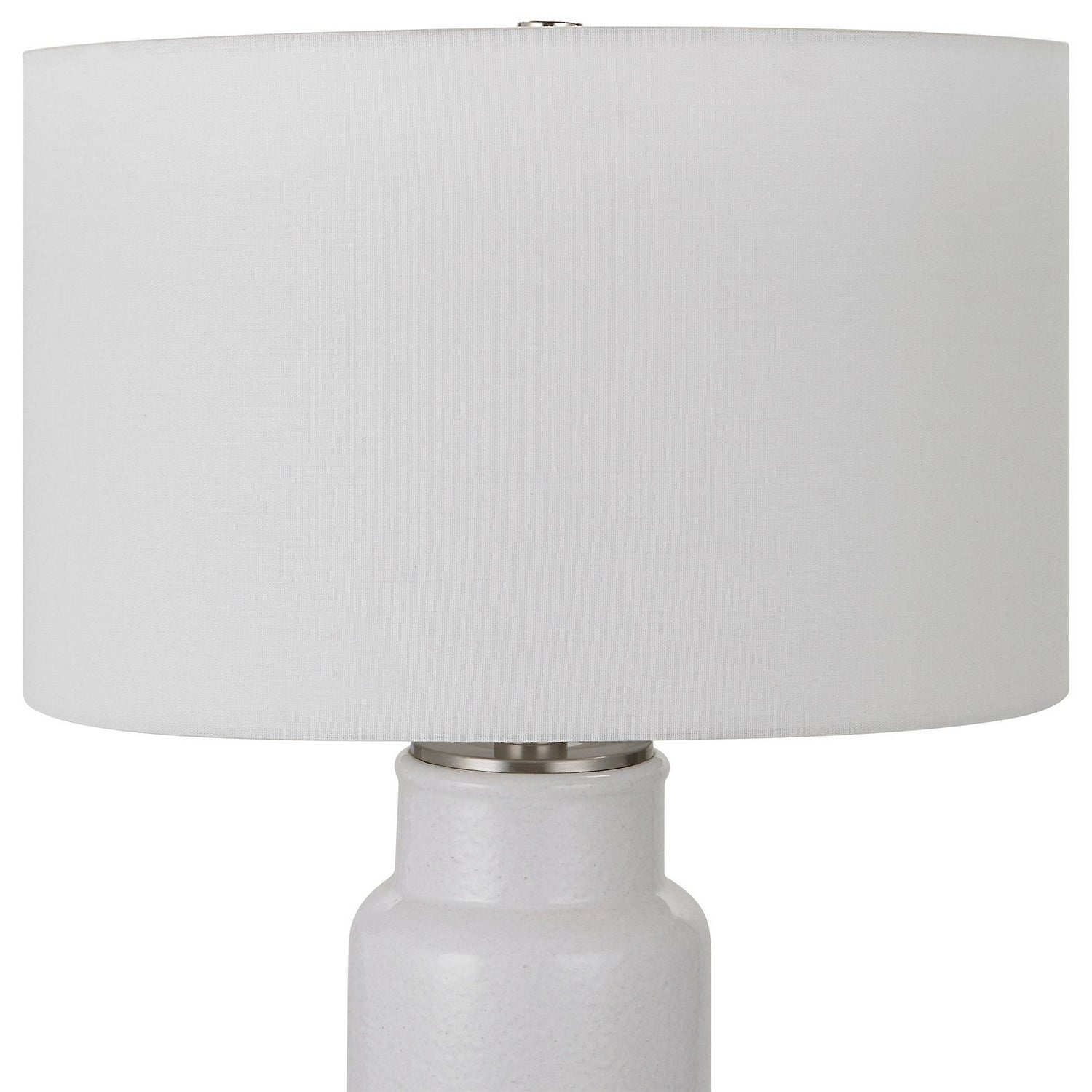 Uttermost - 30038 - One Light Table Lamp - Albany - Brushed Nickel