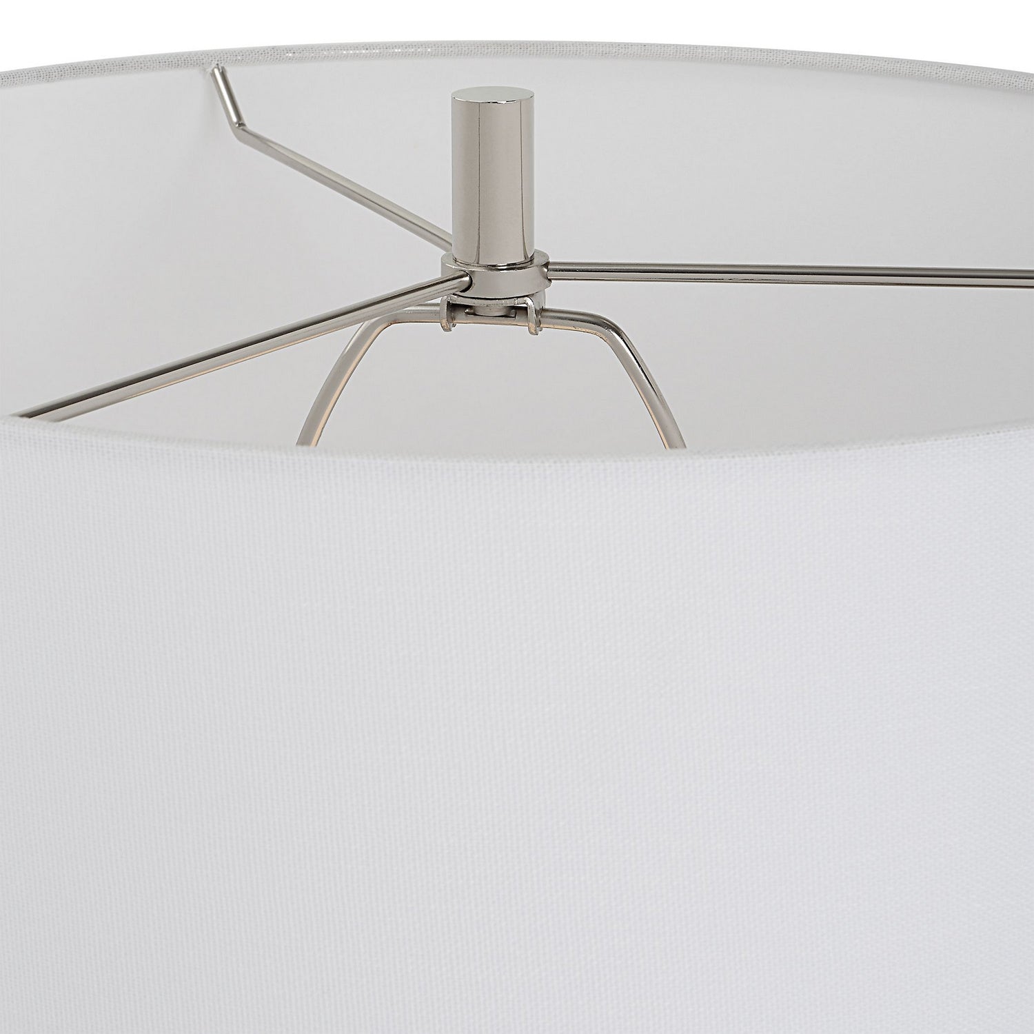 Uttermost - 30065 - One Light Table Lamp - Antoinette - Polished Nickel