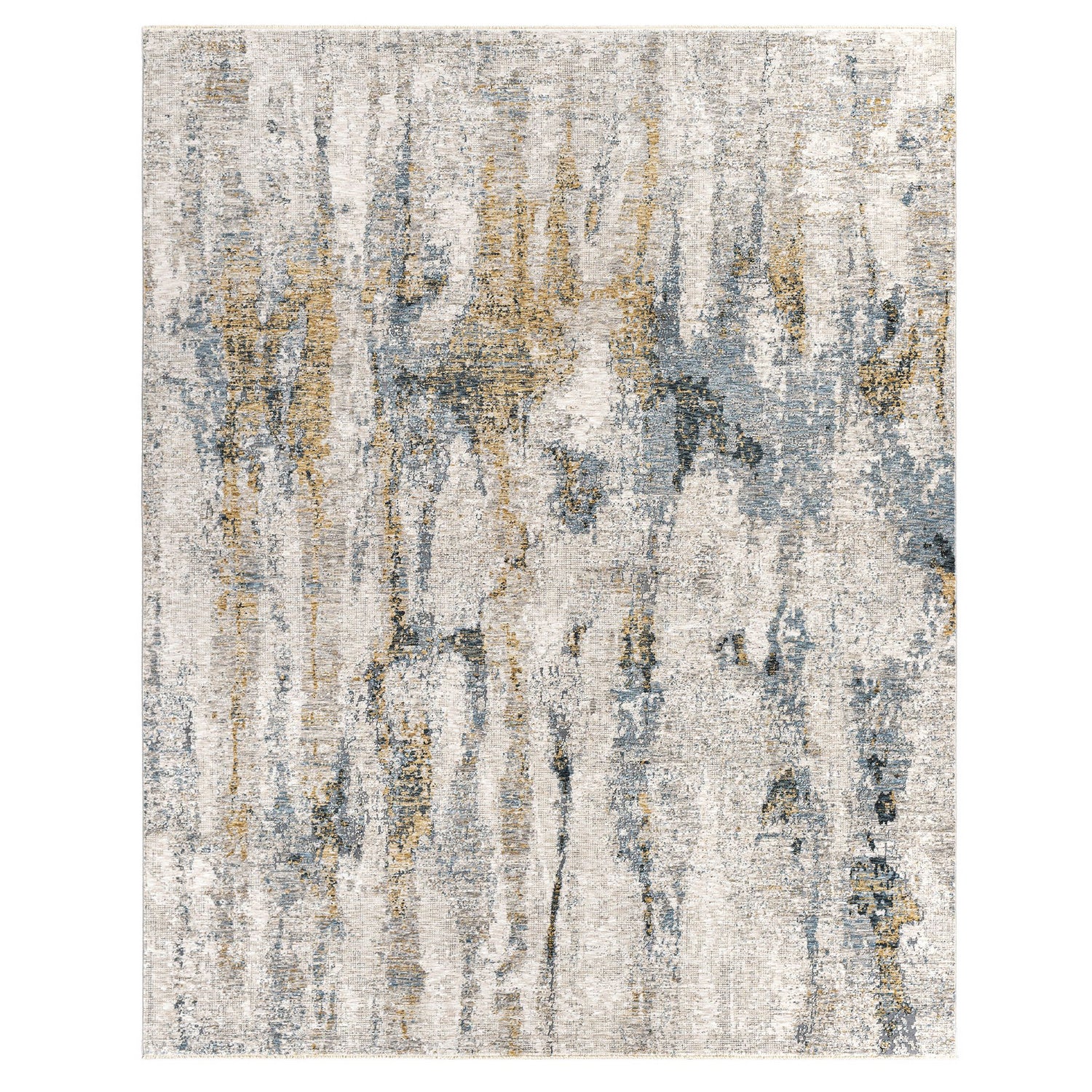 Uttermost - 71506-9 - Rug - Ladoga - Light Beige, Cream, Denim Blue, And Gray