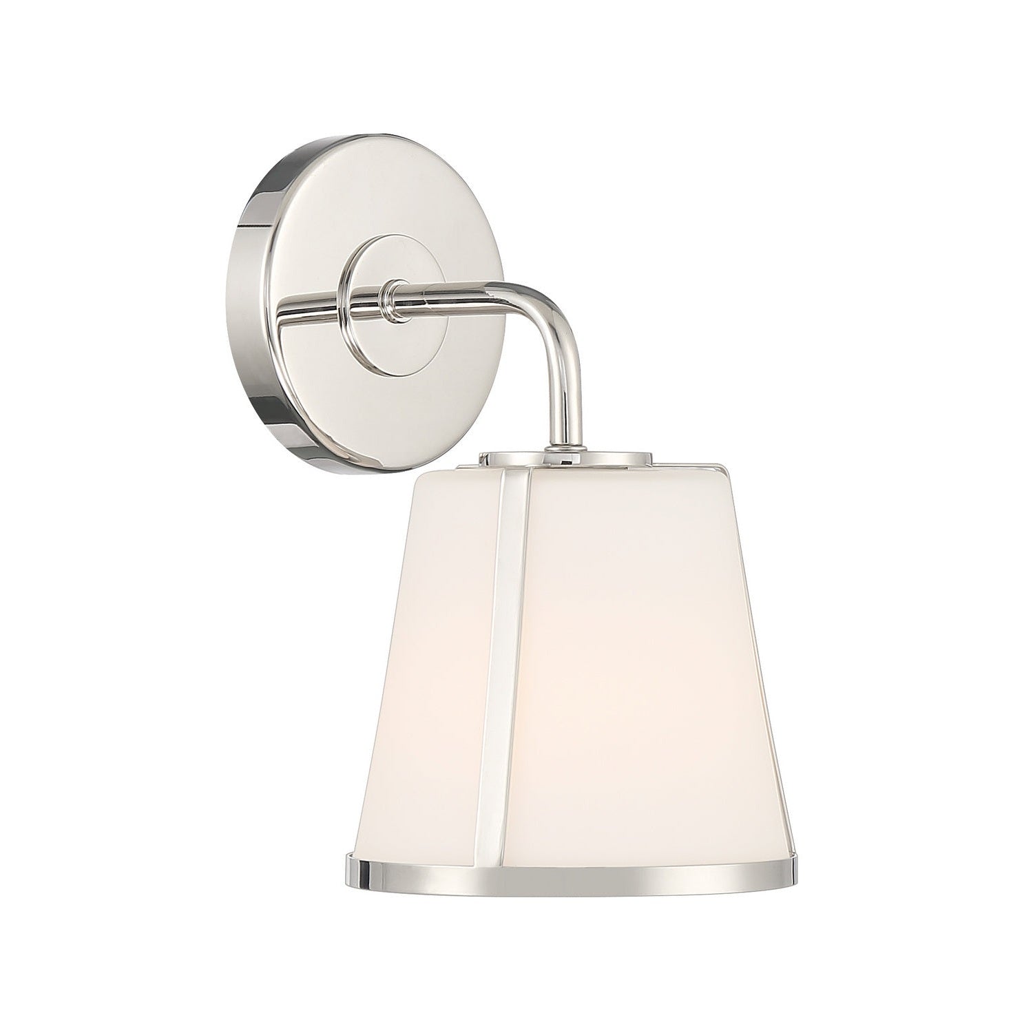 Crystorama - FUL-911-PN - One Light Wall Sconce - Fulton - Polished Nickel