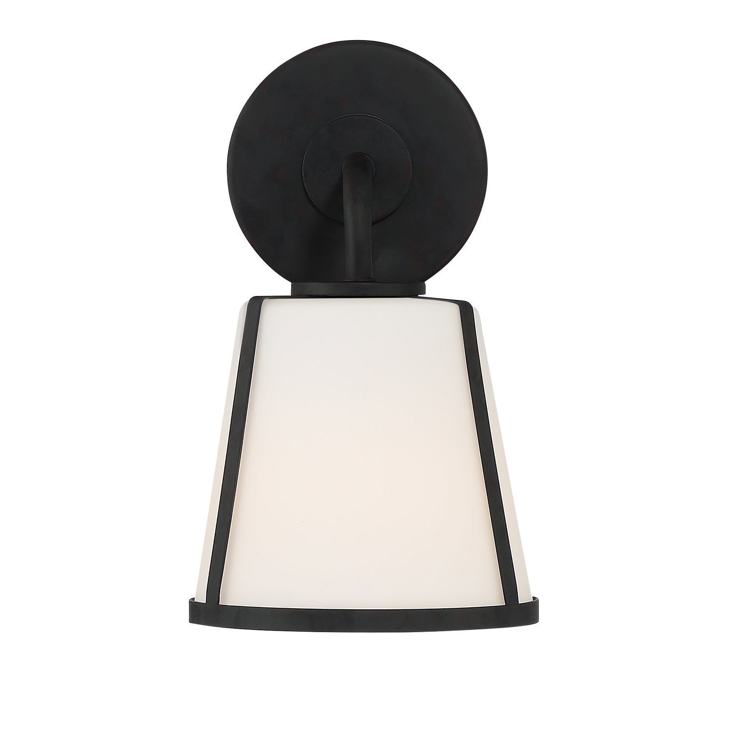 Crystorama - FUL-911-BK - One Light Wall Sconce - Fulton - Black