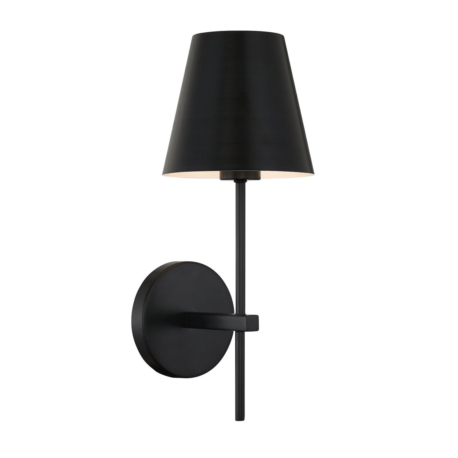 Crystorama - XAV-B8321-MK - One Light Wall Sconce - Xavier - Matte Black