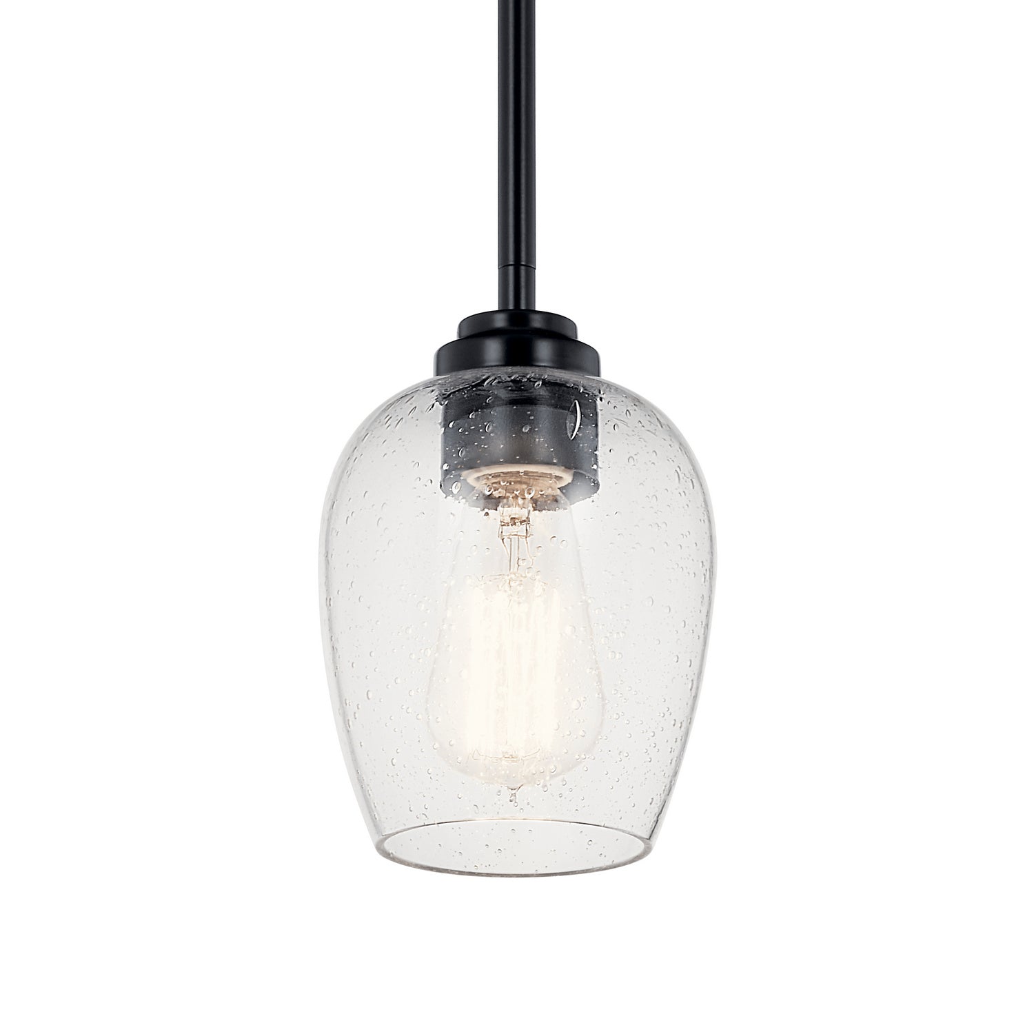 Kichler - 44380BKCS - One Light Mini Pendant - Valserrano - Black