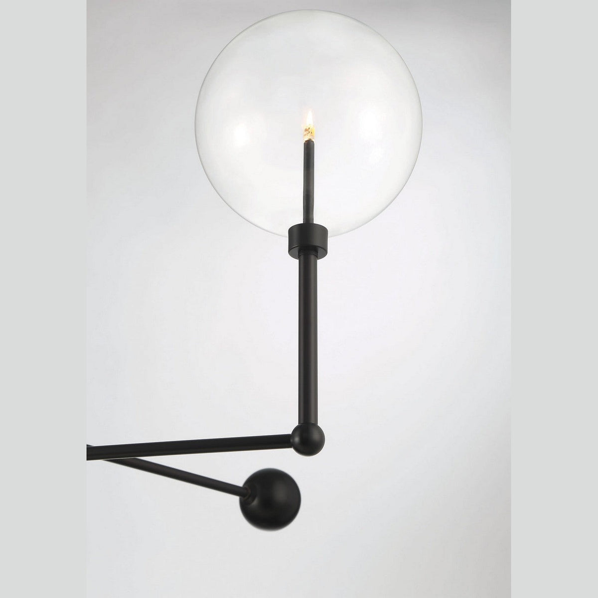 Meridian - M100100ORB - LED Chandelier - English Bronze