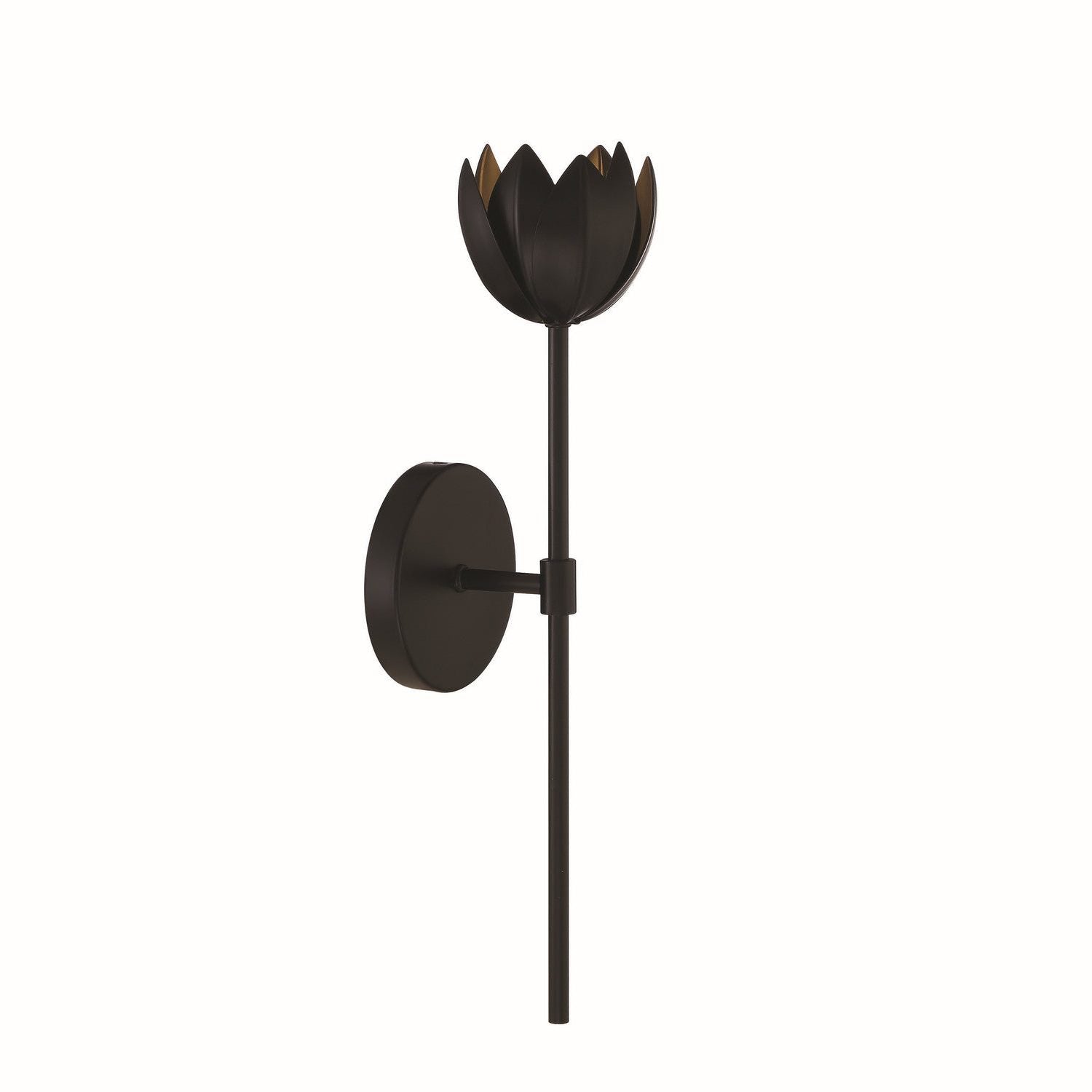 Meridian - M90081MBK - One Light Wall Sconce - Matte Black