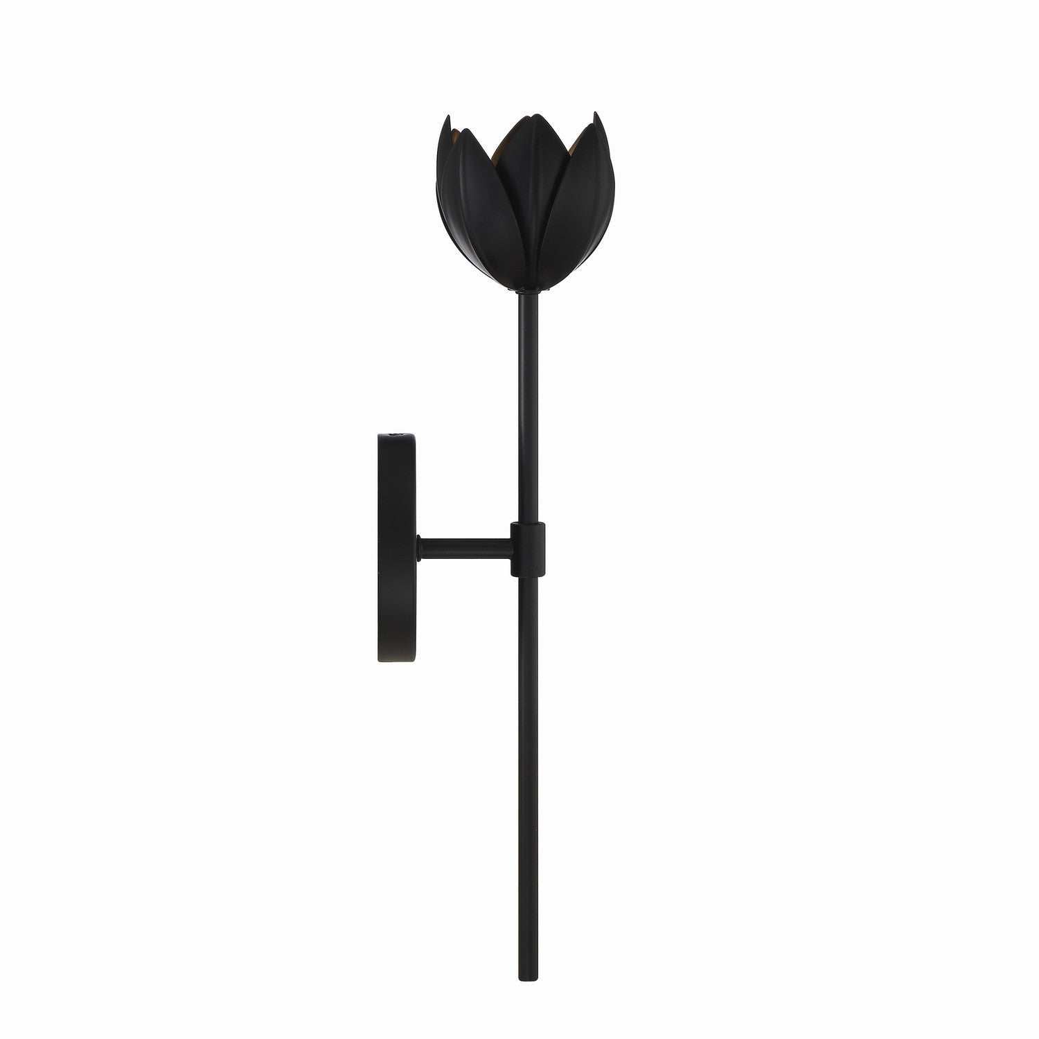 Meridian - M90081MBK - One Light Wall Sconce - Matte Black