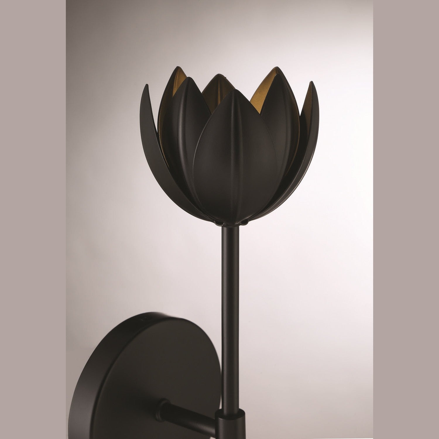 Meridian - M90081MBK - One Light Wall Sconce - Matte Black