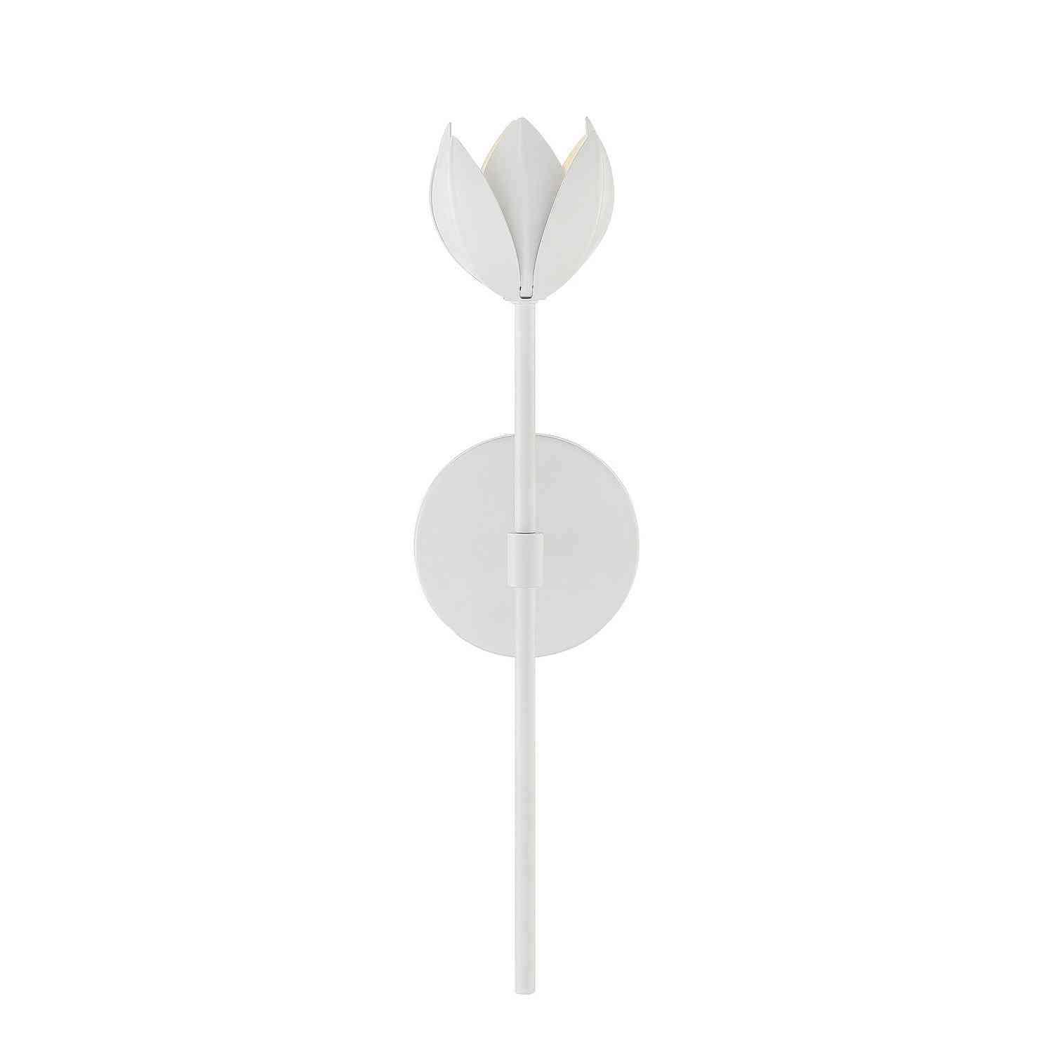 Meridian - M90081WH - One Light Wall Sconce - White