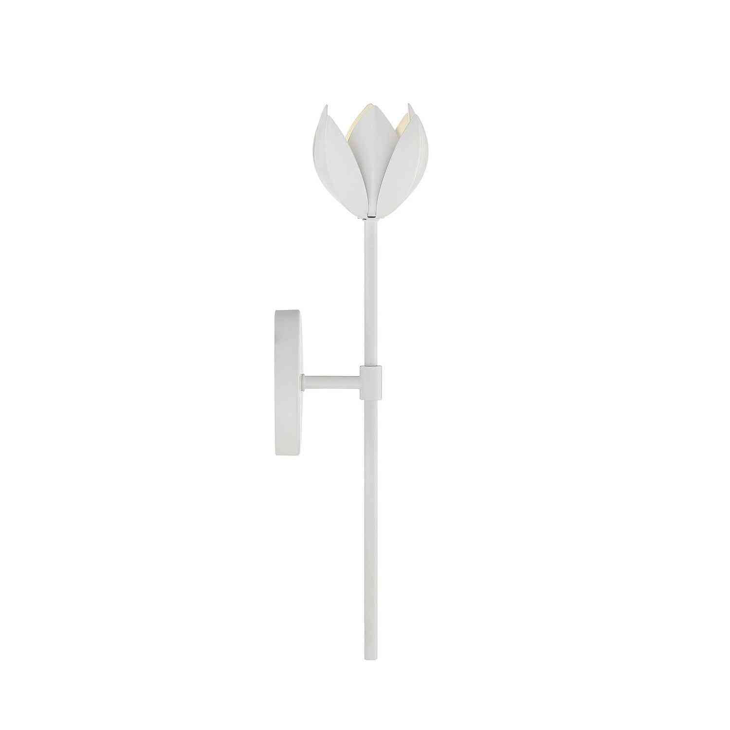 Meridian - M90081WH - One Light Wall Sconce - White
