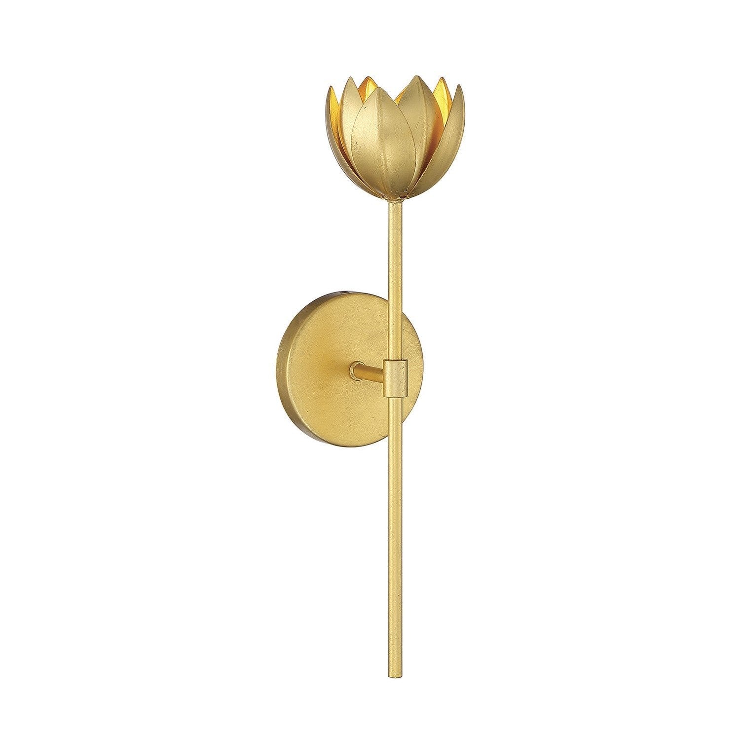Meridian - M90081TG - One Light Wall Sconce - True Gold