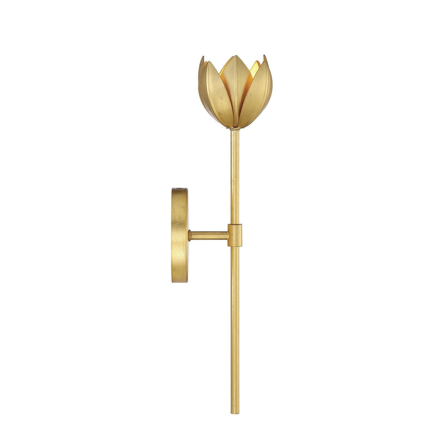 Meridian - M90081TG - One Light Wall Sconce - True Gold