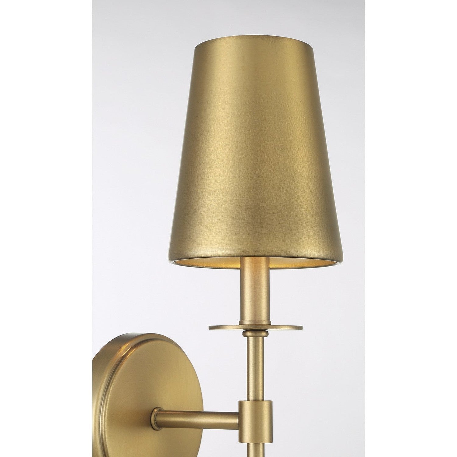 Meridian - M90084NB - One Light Wall Sconce - Natural Brass