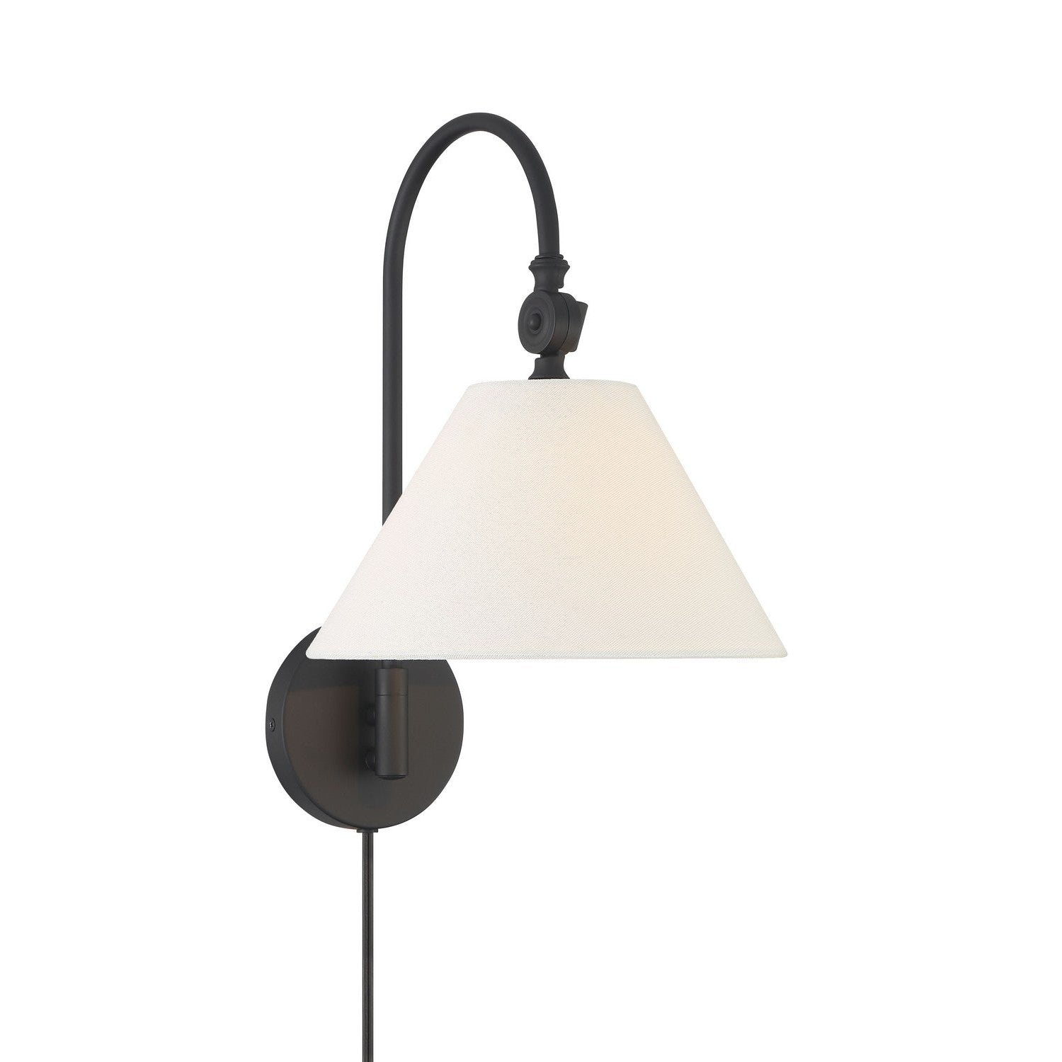 Meridian - M90085MBK - One Light Wall Sconce - Matte Black