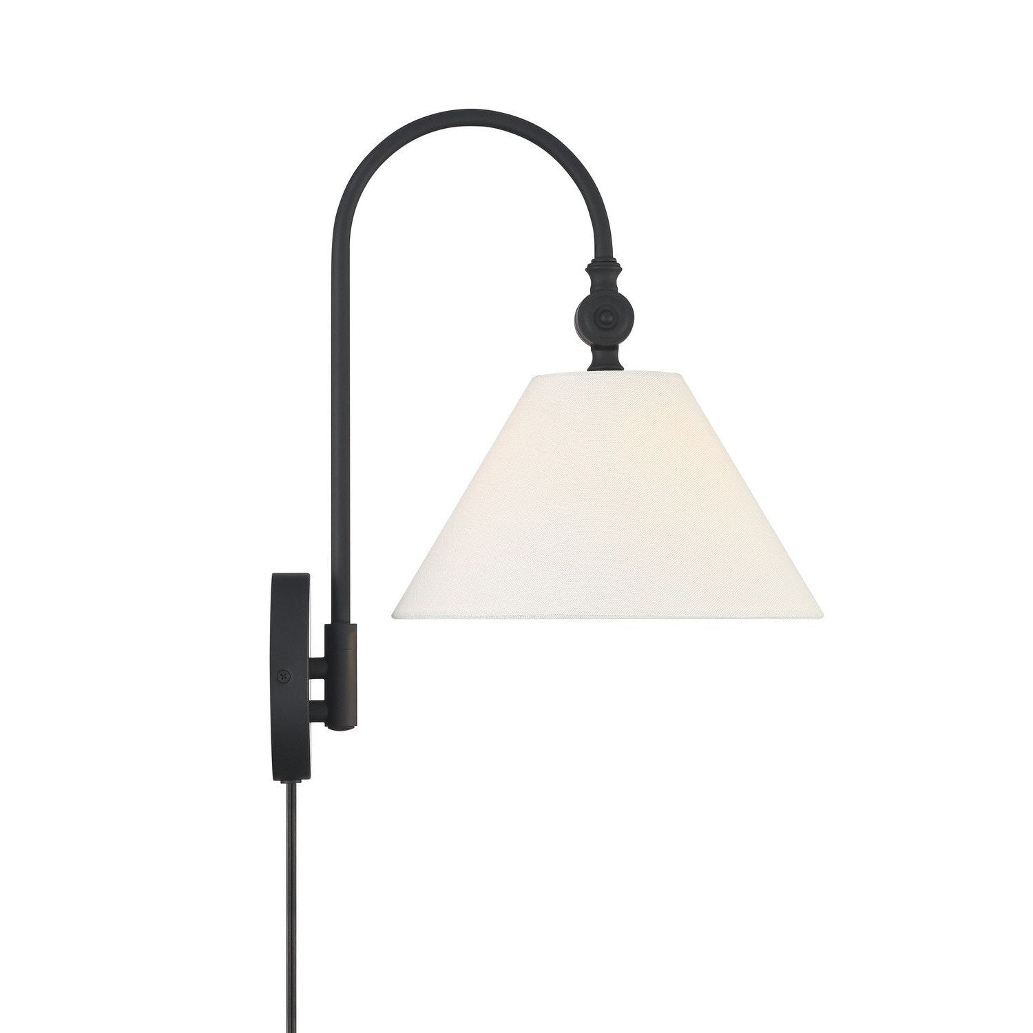 Meridian - M90085MBK - One Light Wall Sconce - Matte Black