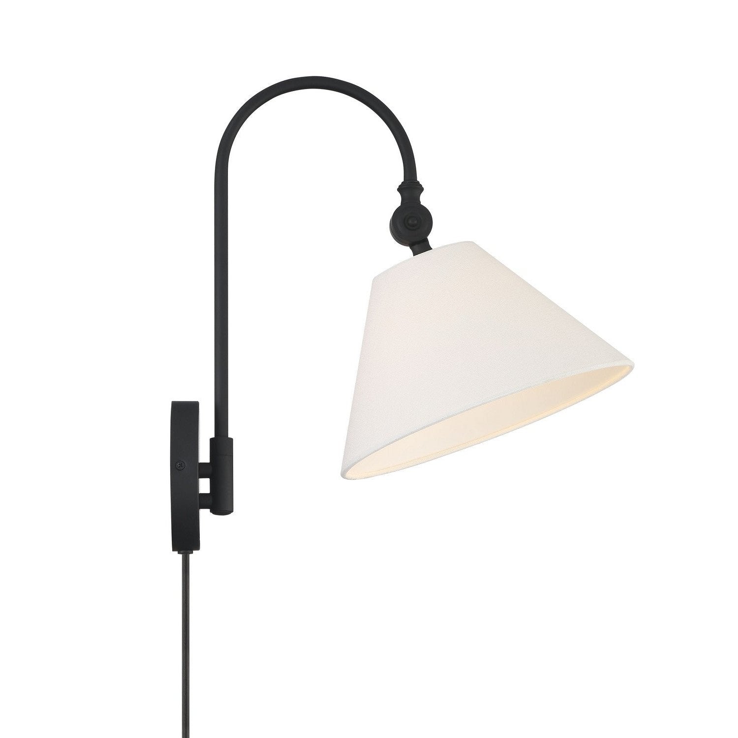 Meridian - M90085MBK - One Light Wall Sconce - Matte Black