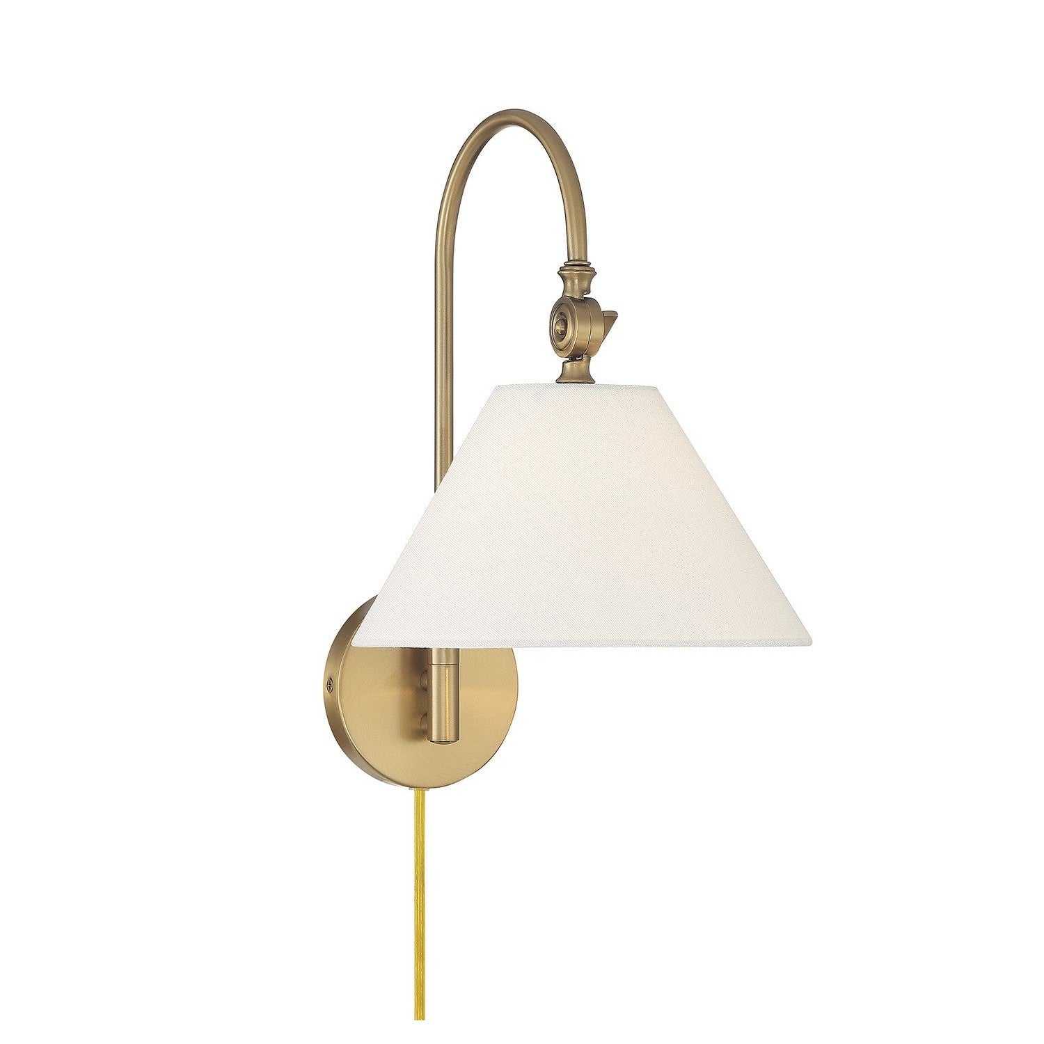 Meridian - M90085NB - One Light Wall Sconce - Natural Brass