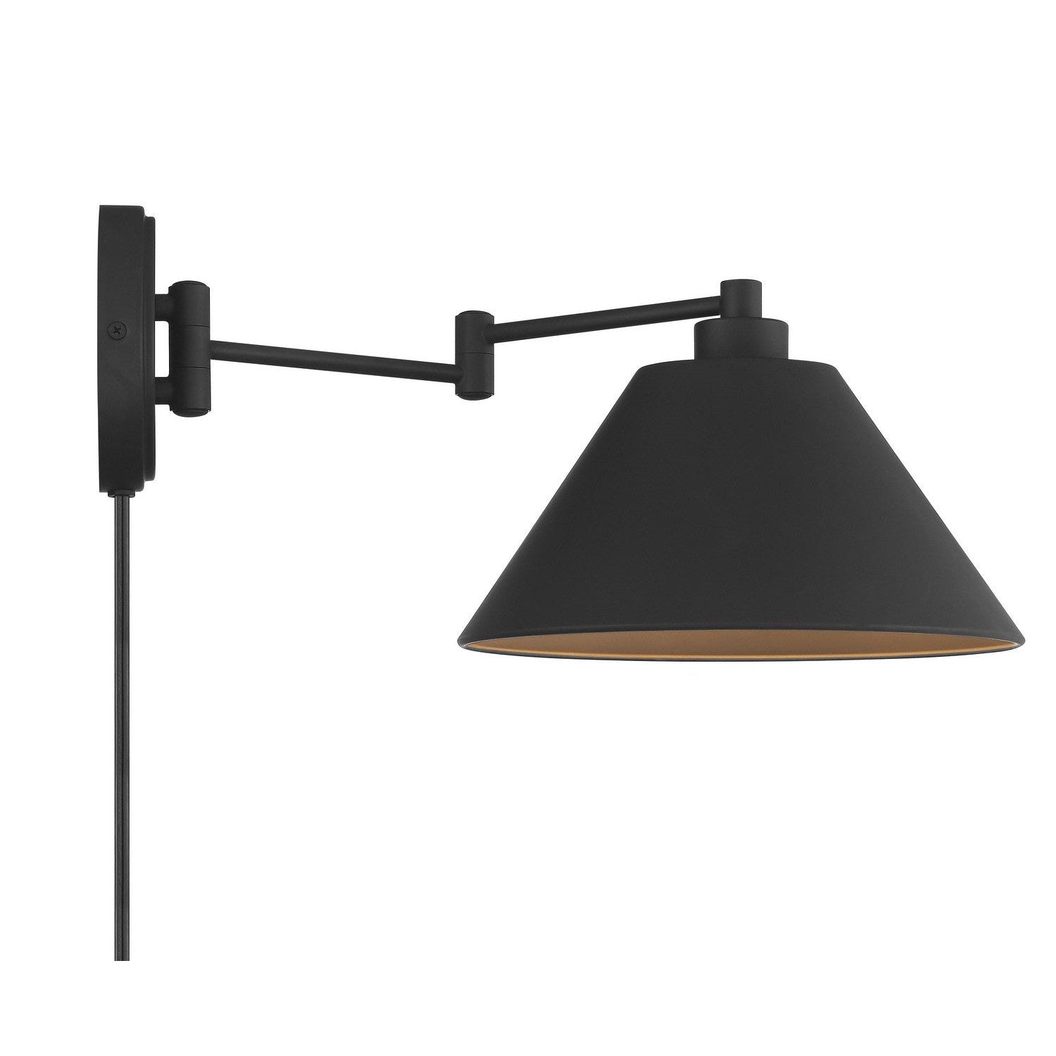 Meridian - M90086MBK - One Light Wall Sconce - Matte Black