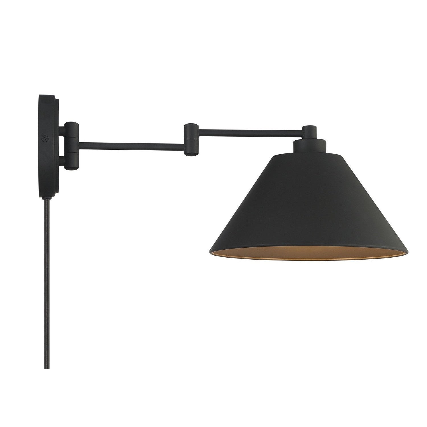 Meridian - M90086MBK - One Light Wall Sconce - Matte Black