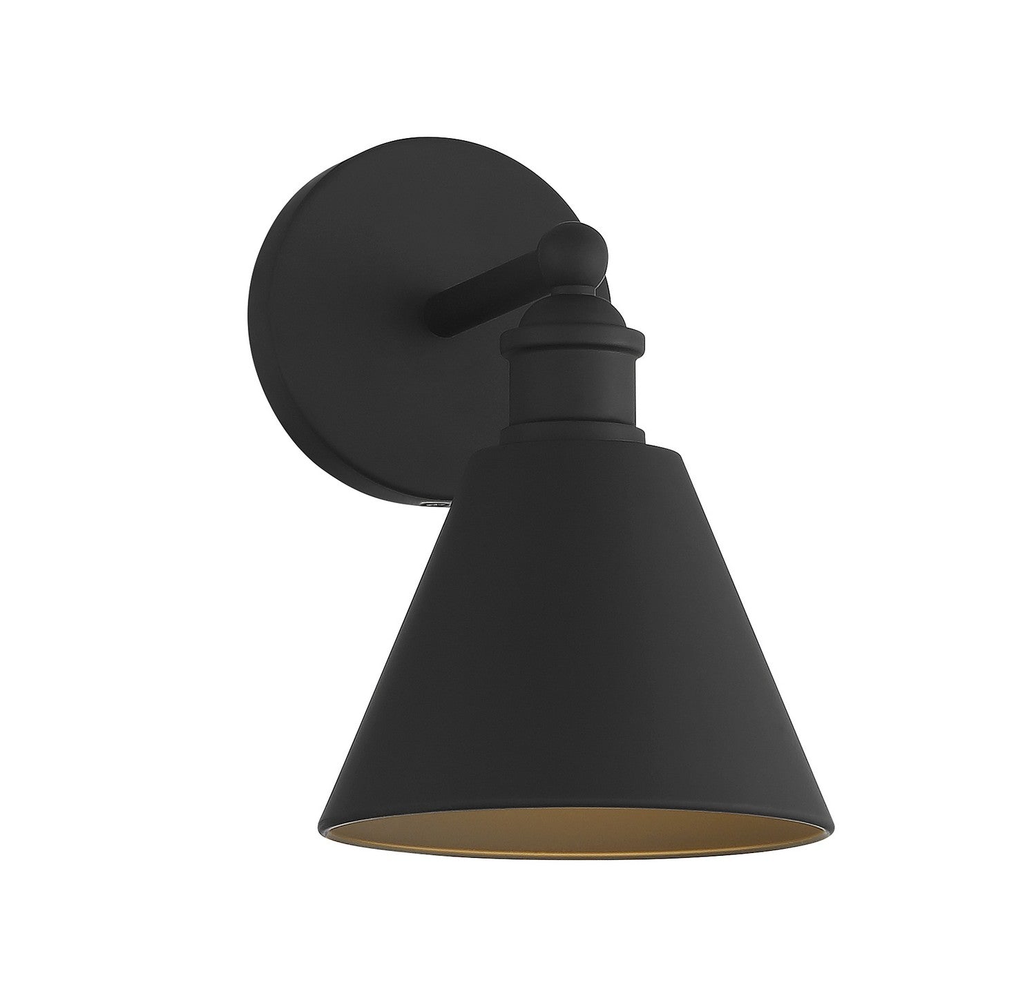 Meridian - M90087MBK - One Light Wall Sconce - Matte Black