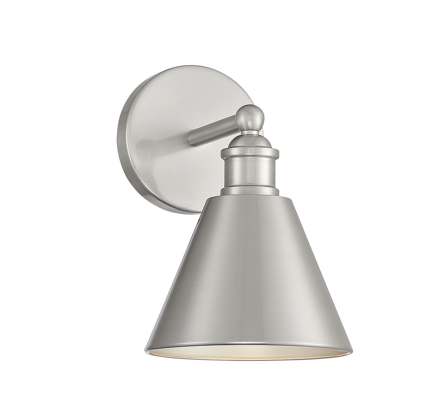 Meridian - M90087BN - One Light Wall Sconce - Brushed Nickel