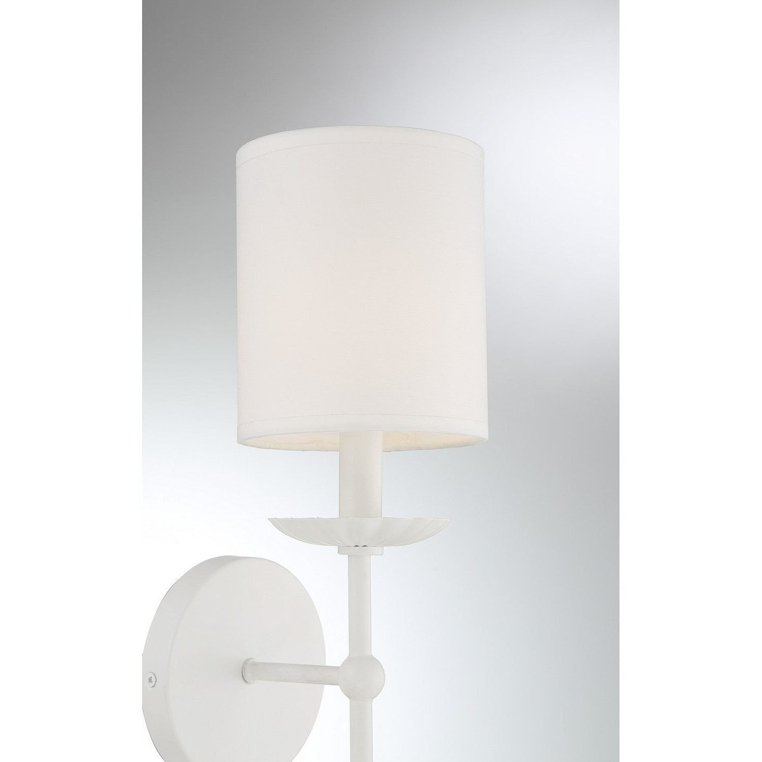 Meridian - M90079WH - One Light Wall Sconce - White