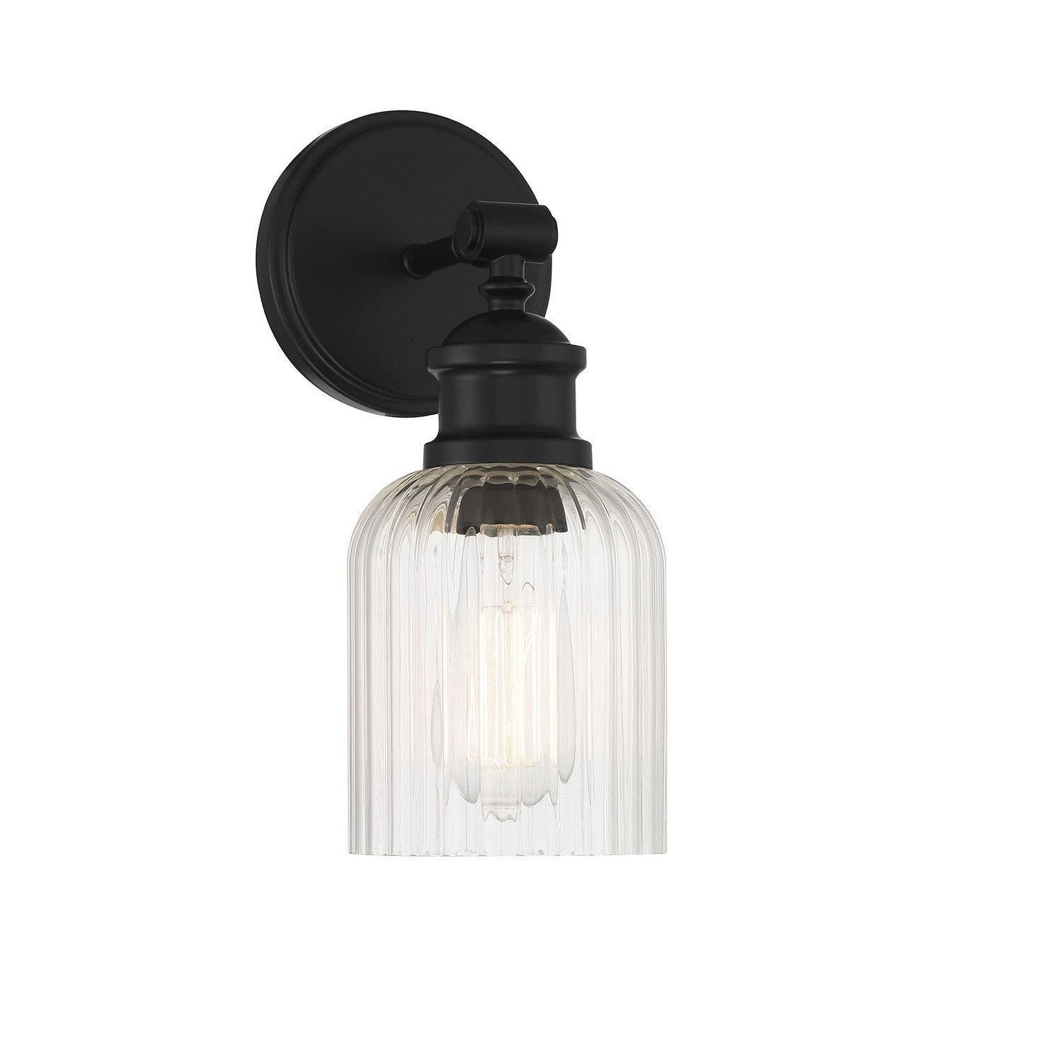Meridian - M90083MBK - One Light Wall Sconce - Matte Black