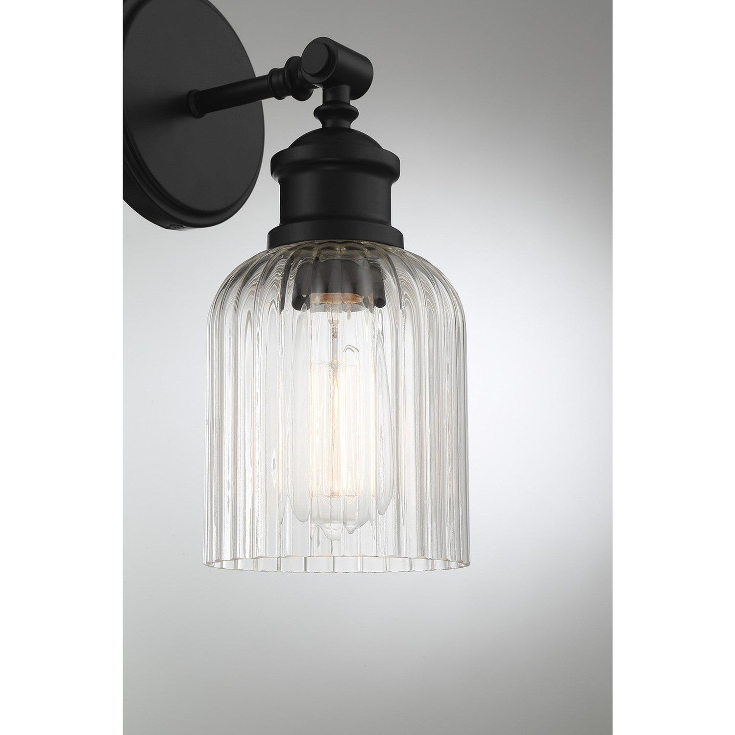 Meridian - M90083MBK - One Light Wall Sconce - Matte Black