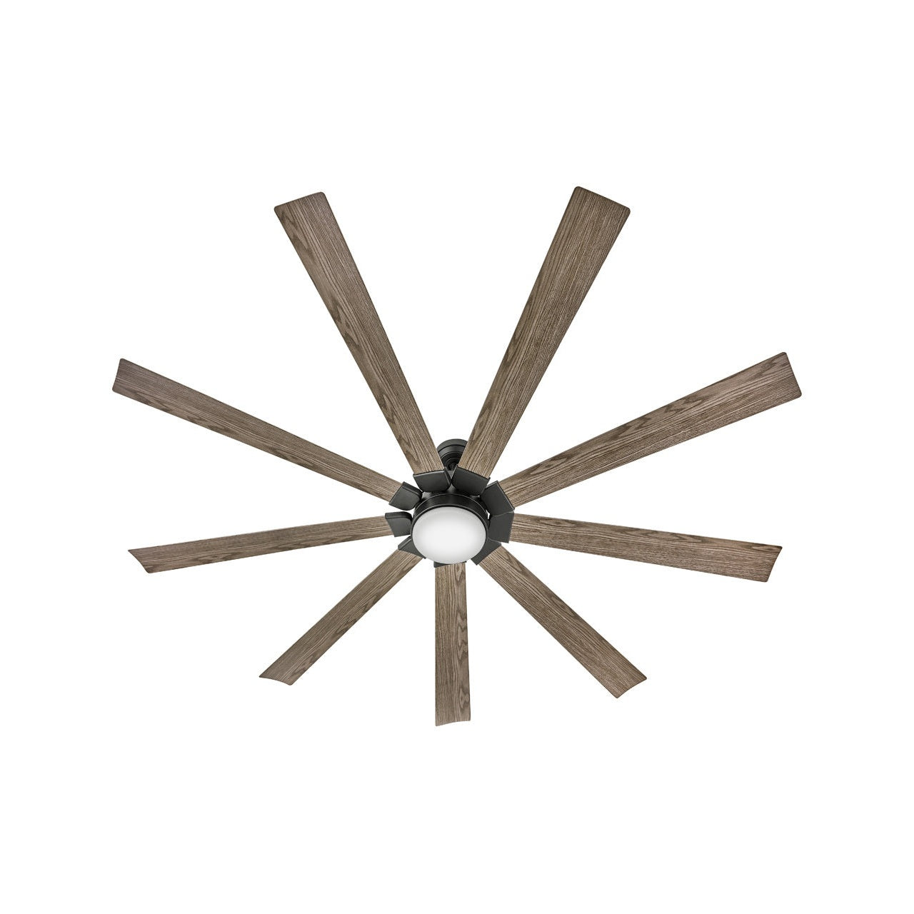 Hinkley - 904280FMB-LWD - 80"Ceiling Fan - Turbine - Matte Black