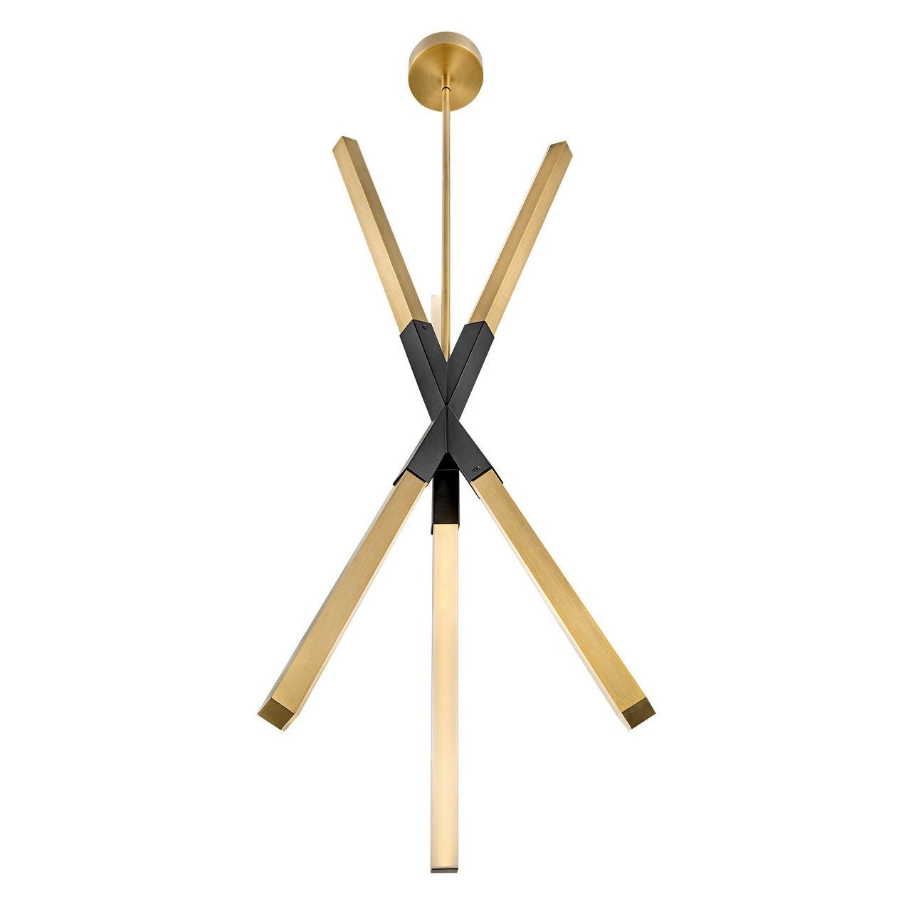 Fredrick Ramond - FR30617LCB - LED Pendant - Rae - Lacquered Brass