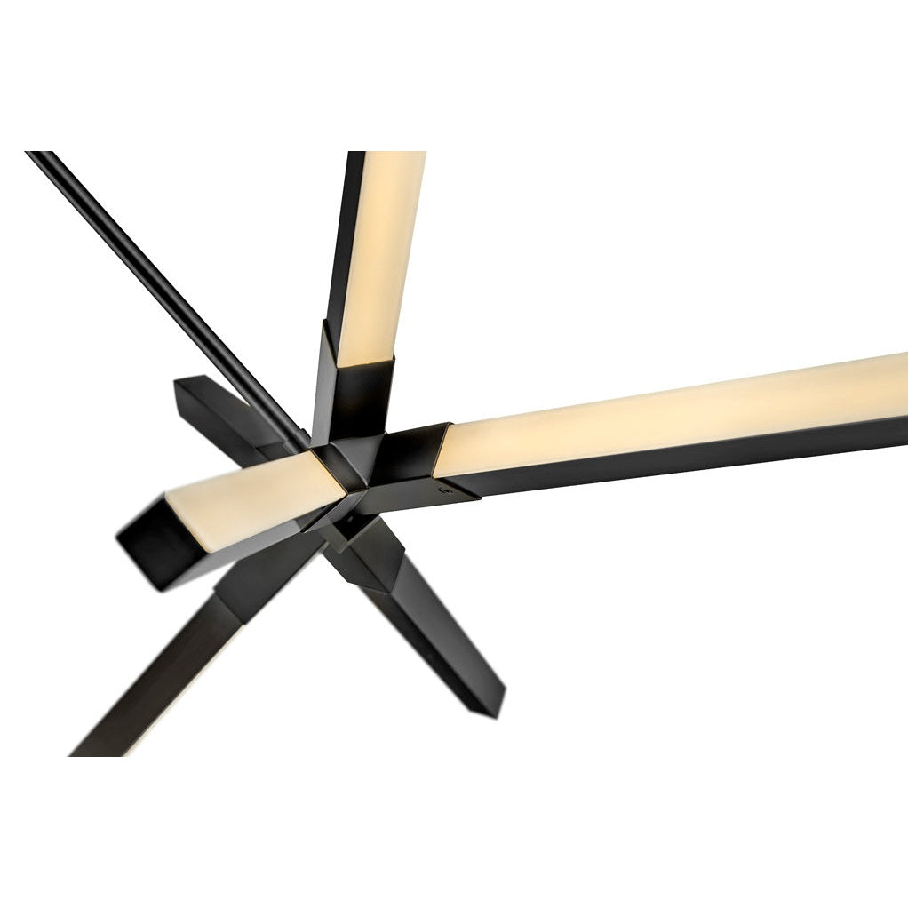 Fredrick Ramond - FR30618BLK - LED Linear Pendant - Rae - Black