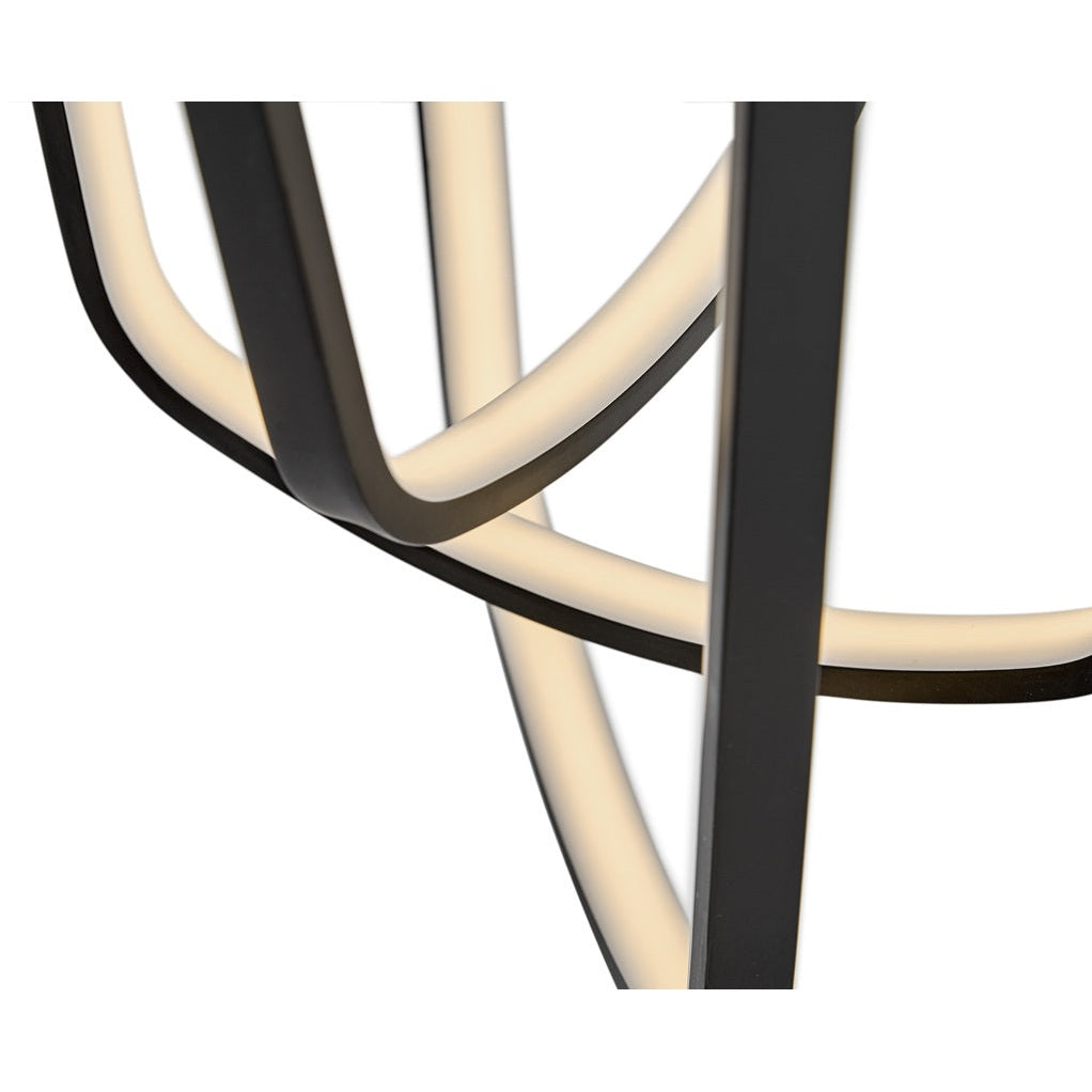 Fredrick Ramond - FR31037BLK - LED Pendant - Onyx - Black