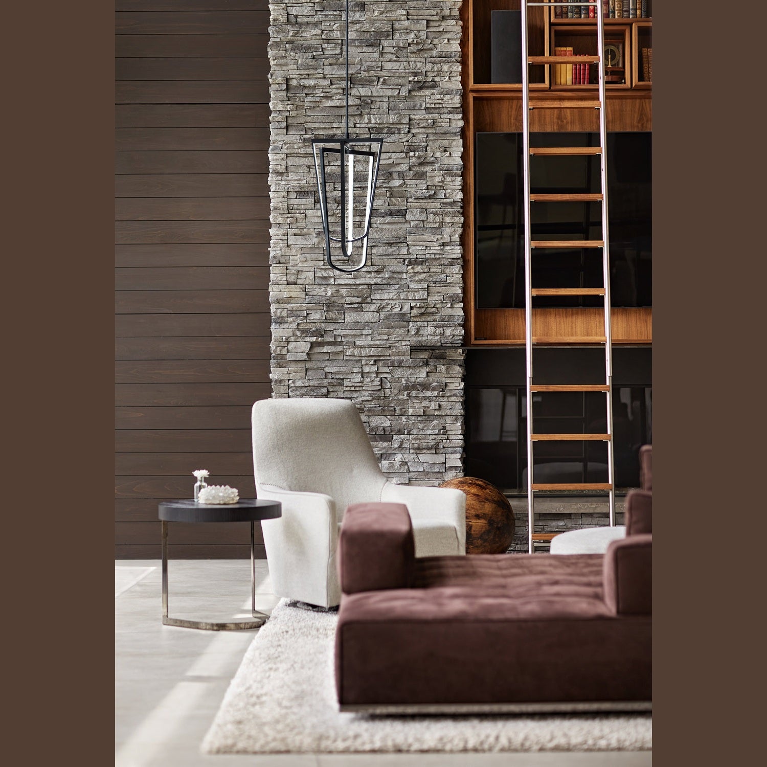 Fredrick Ramond - FR31037BLK - LED Pendant - Onyx - Black