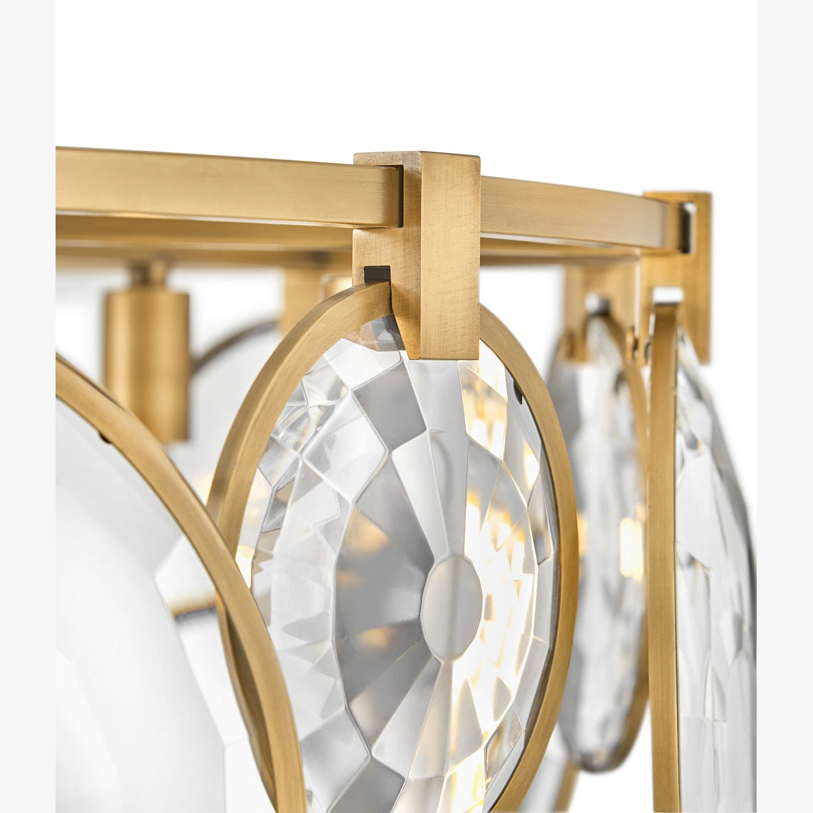 Fredrick Ramond - FR31263HBR - LED Pendant - Nala - Heritage Brass