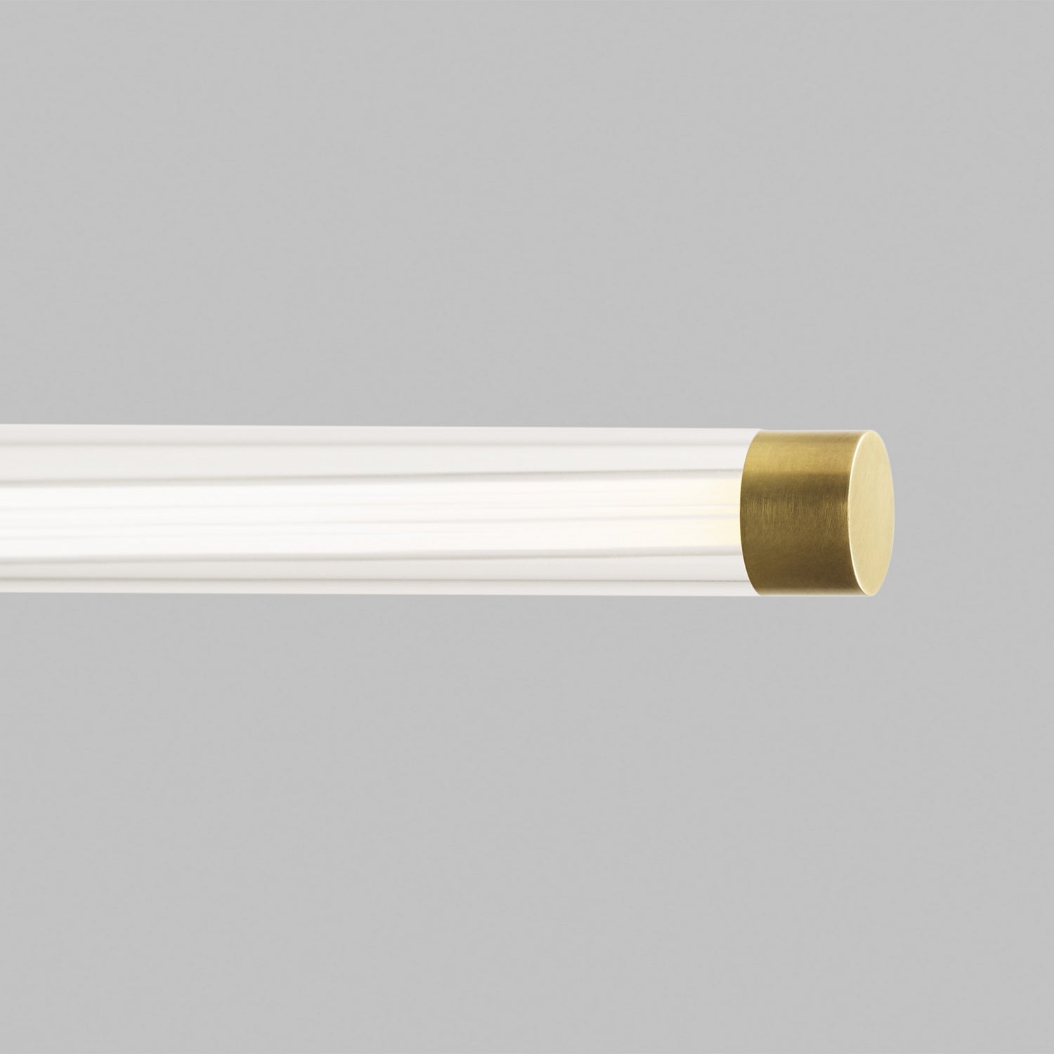 Visual Comfort Modern - 700LSPHB68NB-LED927 - LED Linear Suspension - Phobos - Natural Brass