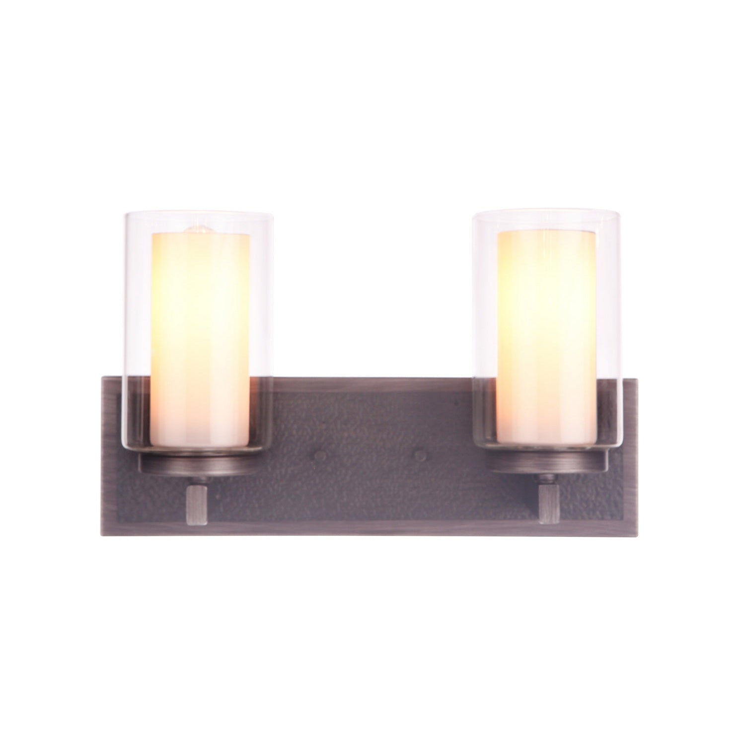 Craftmade - 11615NIVNI2 - Two Light Vanity - Texture - Natural Iron/Vintage Iron