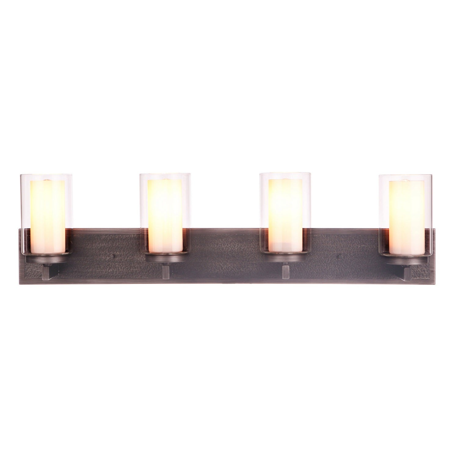 Craftmade - 11633NIVNI4 - Four Light Vanity - Texture - Natural Iron/Vintage Iron